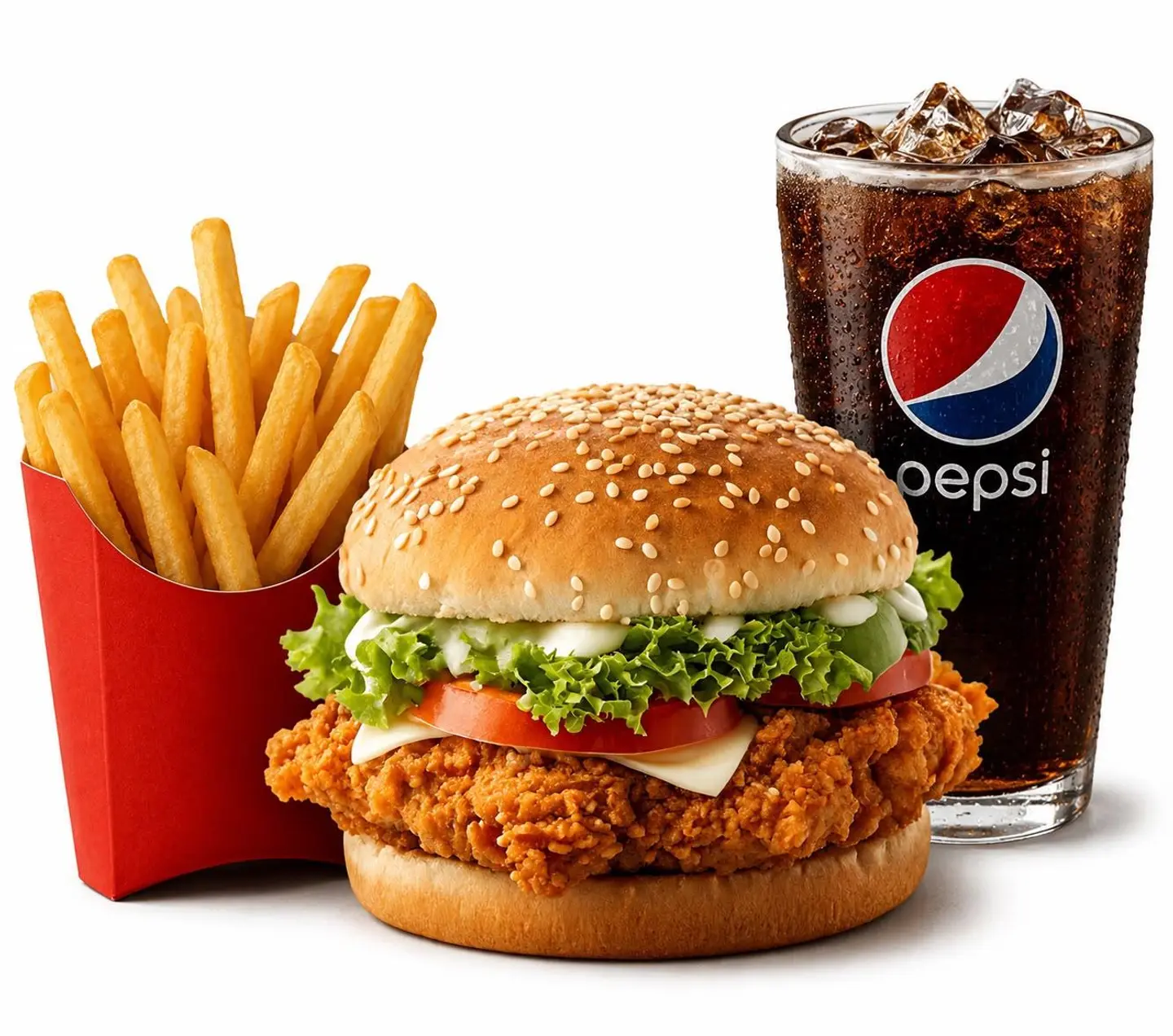 Burger Meal - Chicken