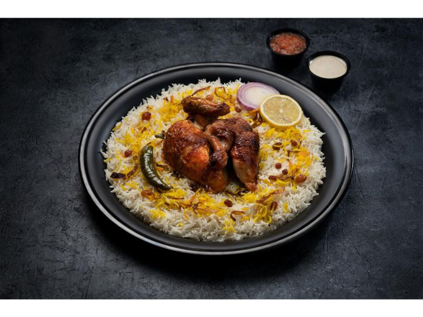 Grill With Shabi Rice - Half A Chicken
