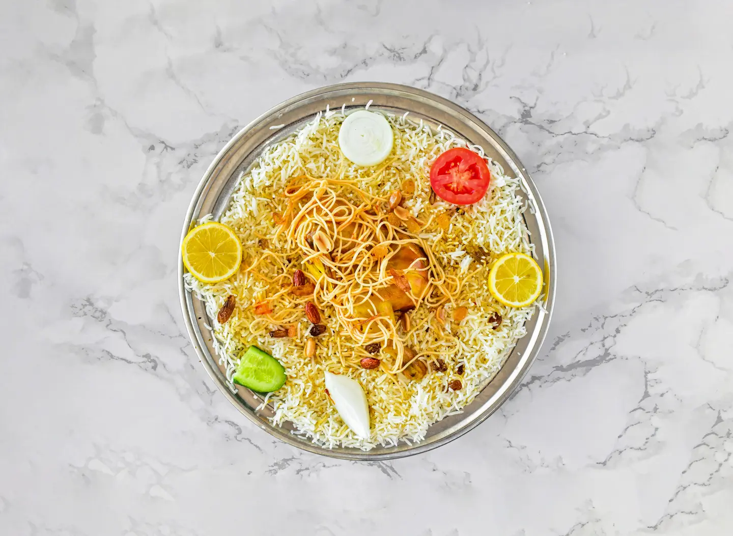 دجاج مندي - نص حبة دجاج