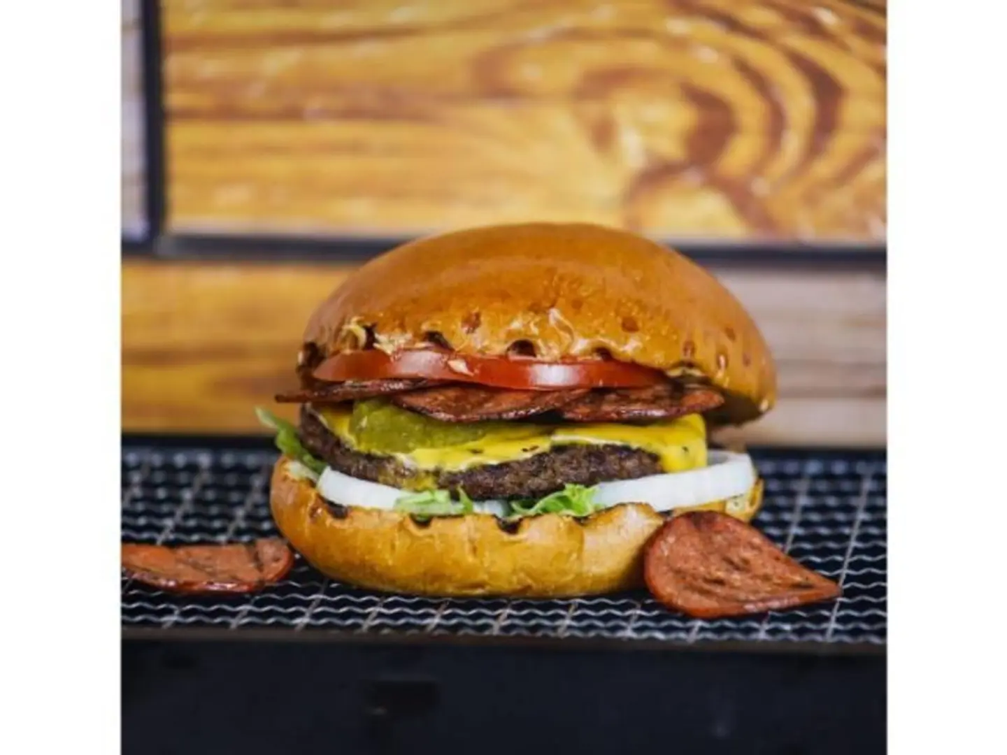Pepperoni Burger - Sandwich