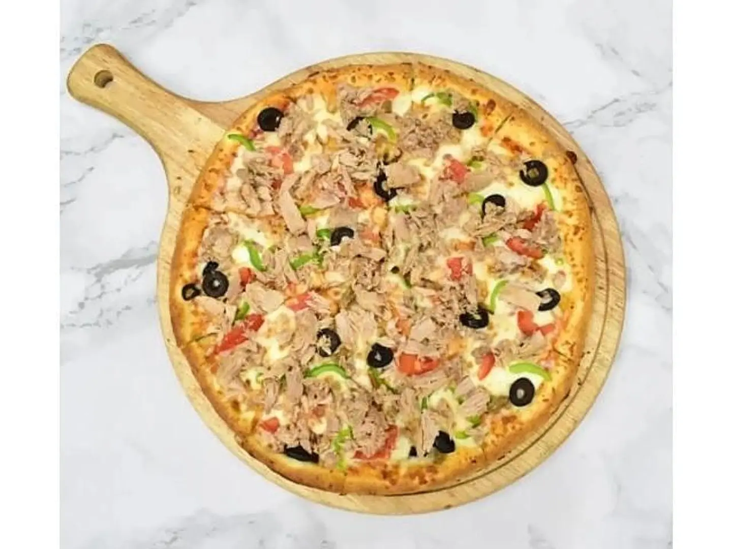 Vegetable Pizza With Tuna - Small