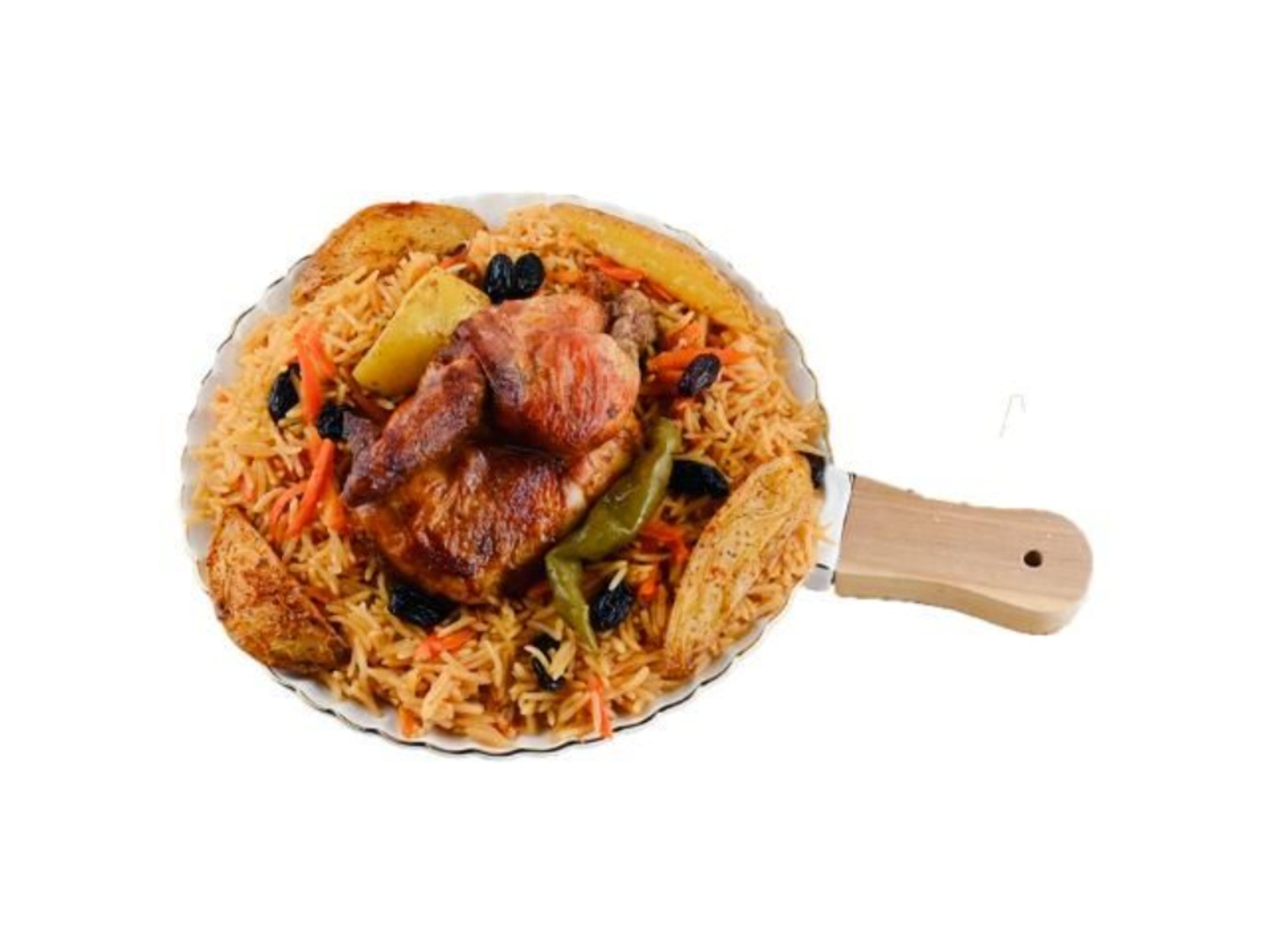 شواية على حطب - نص حبة دجاج