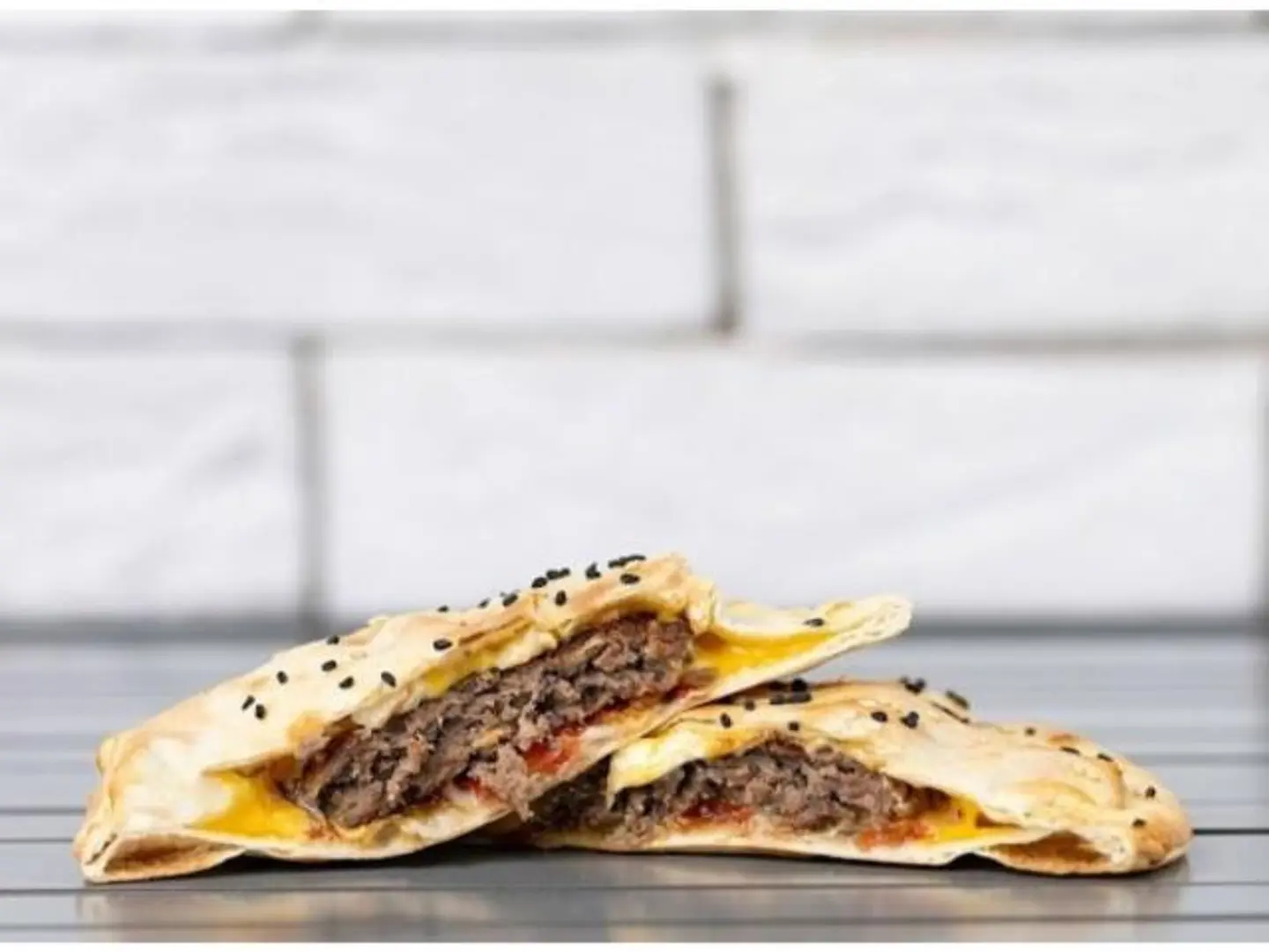 Beef Burger Square Tortilla - Small
