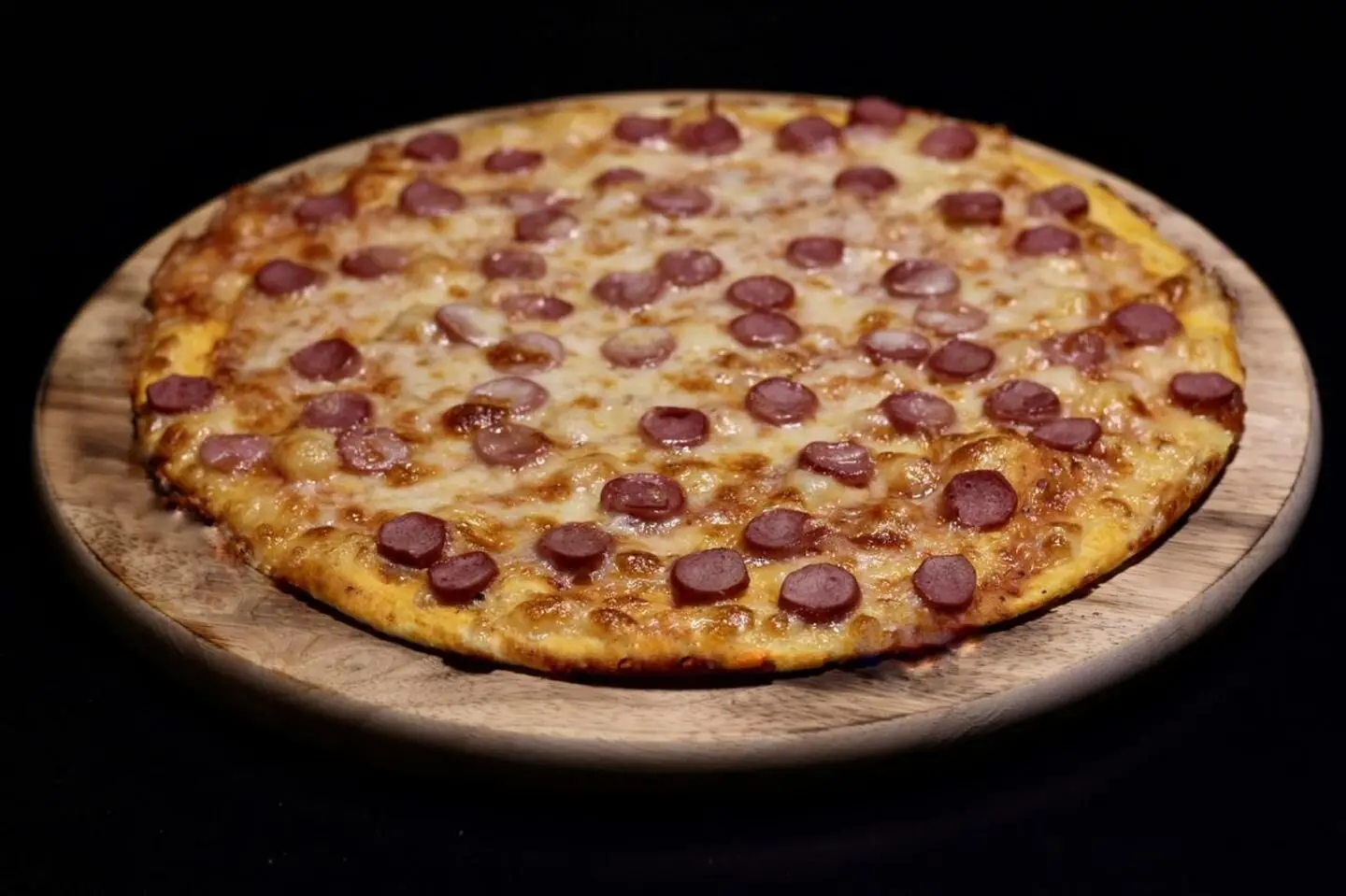 Hot Dog Pizza - Medium