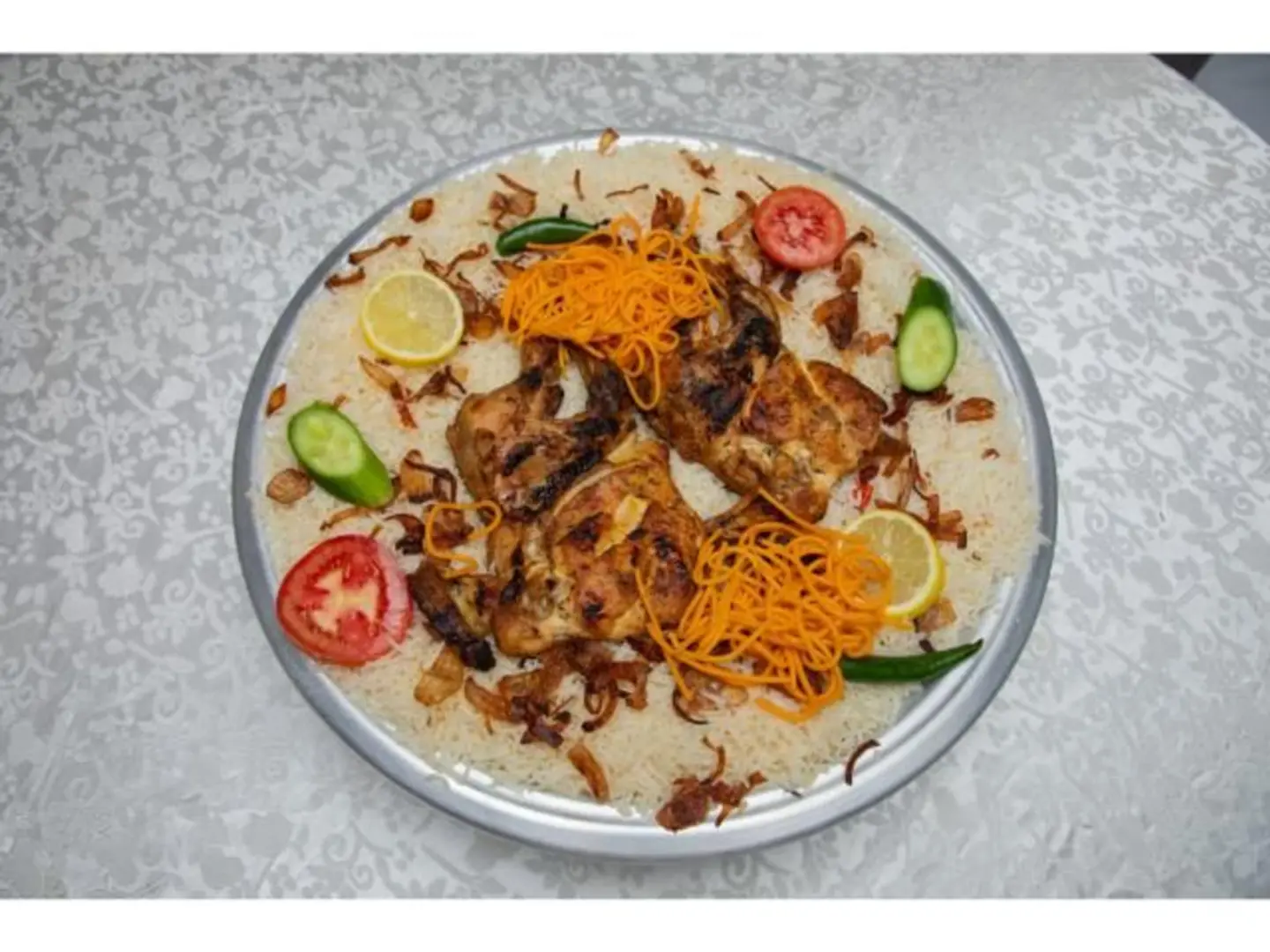 دجاج مظبي رز شعبي - نصف