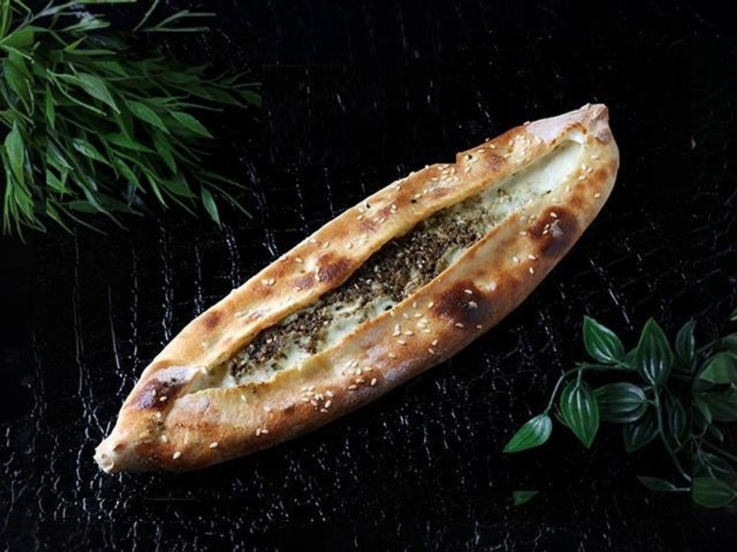 جبن باللبنة - وسط