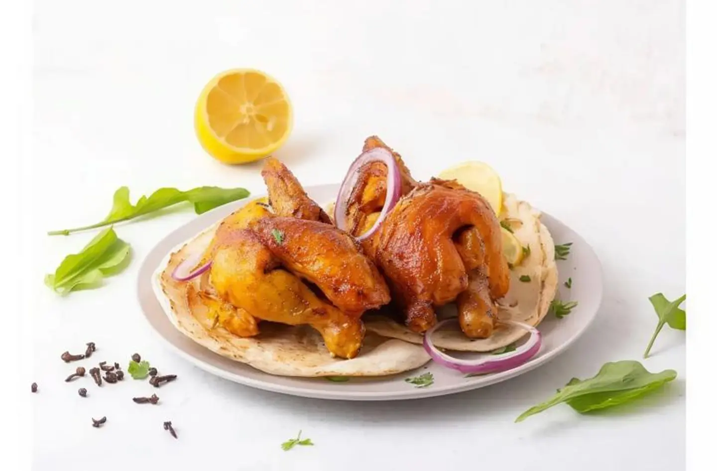 دجاج شواية سادة - ربع دجاجة