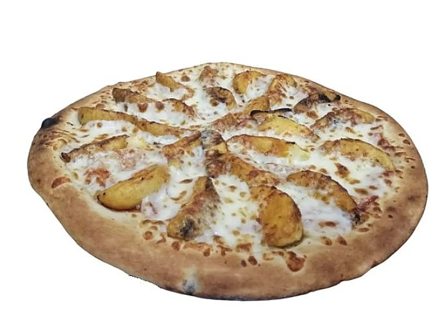 بيتزا البطاطس - وسط