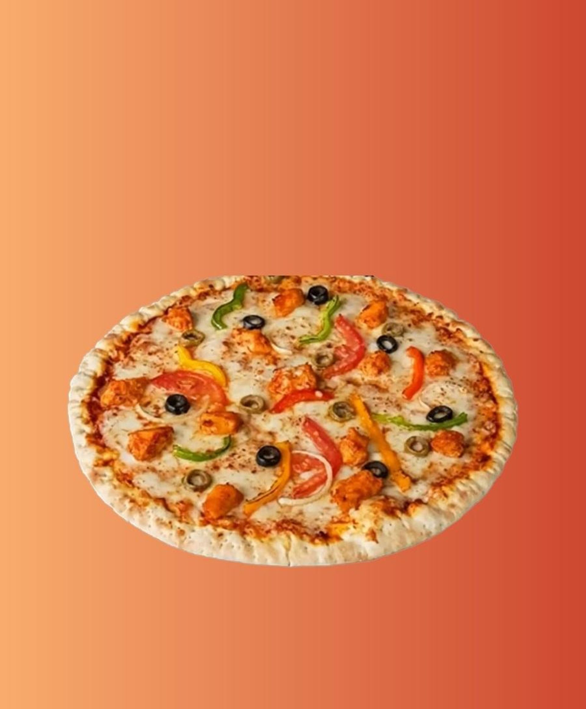 بيتزا دجاج - صغير