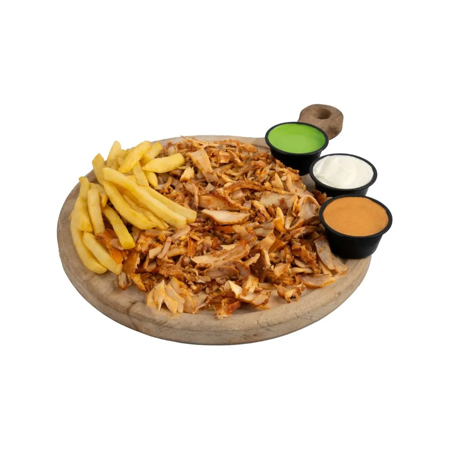 Shawarma Plate - With Cheese