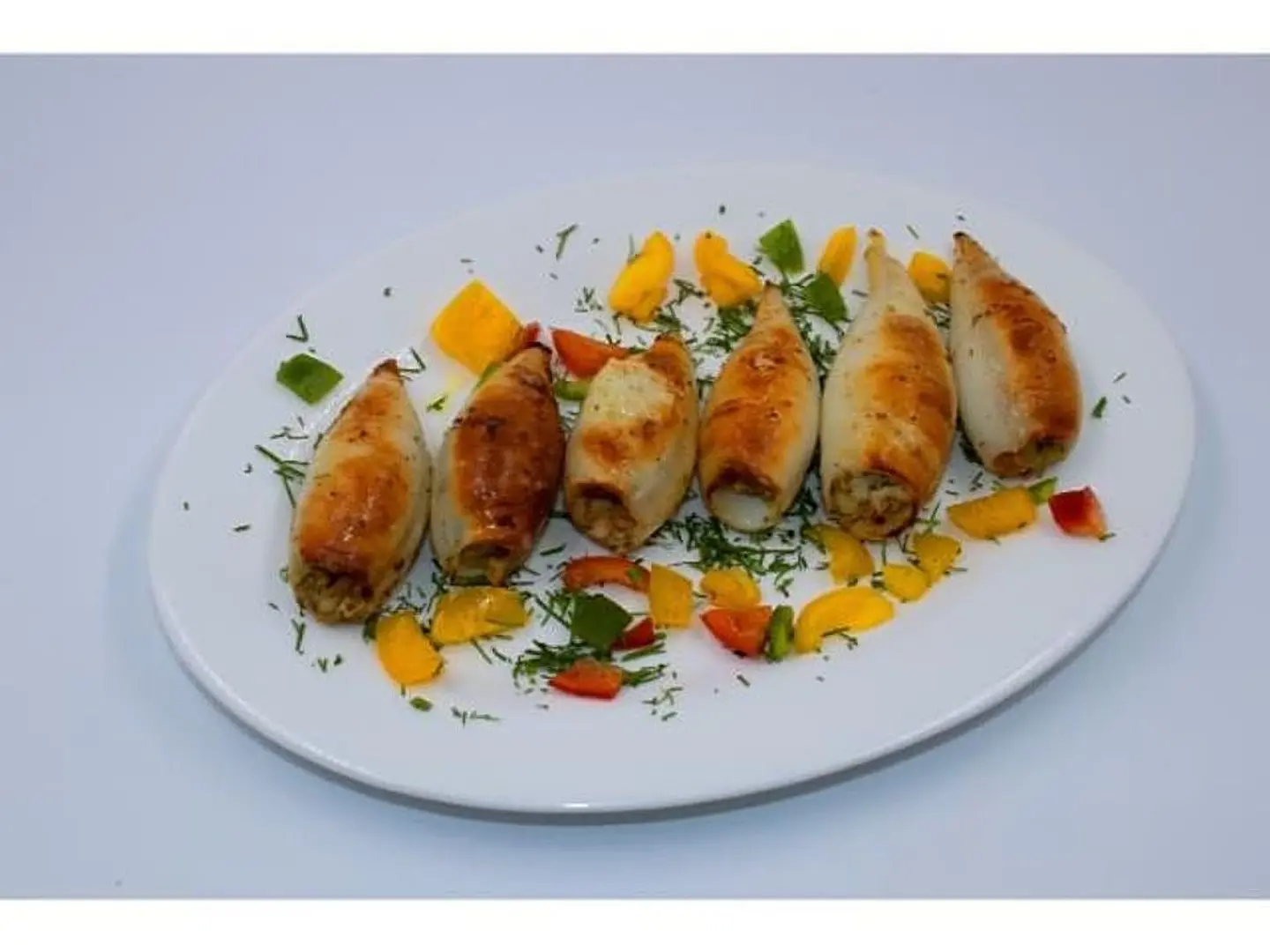 Stuffed Squid Calamari With Rice - Kilo