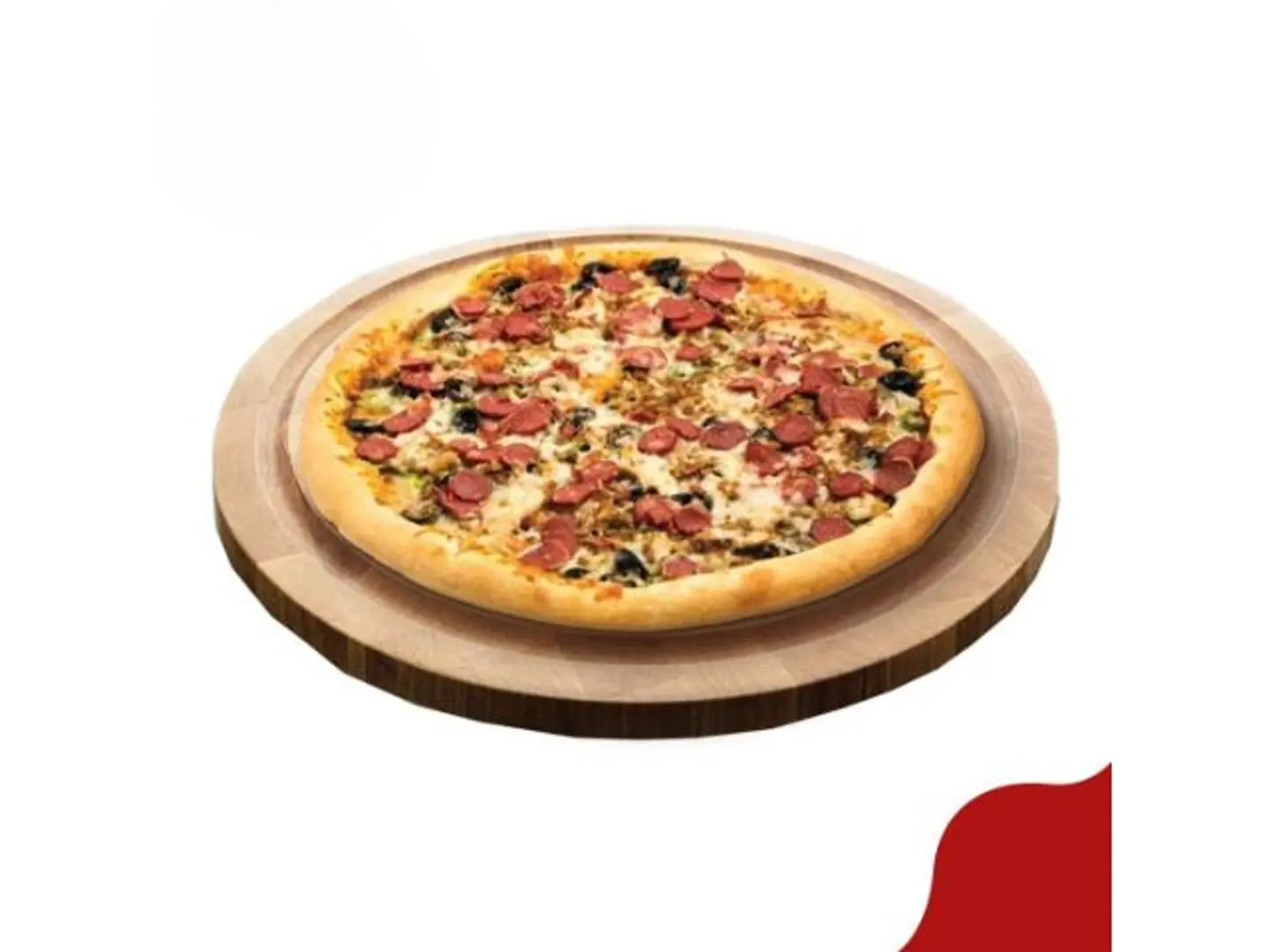 Beef Sausage Pizza - Small