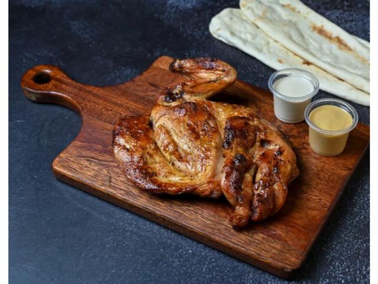 دجاج مظبي سادة - نص حبة دجاج