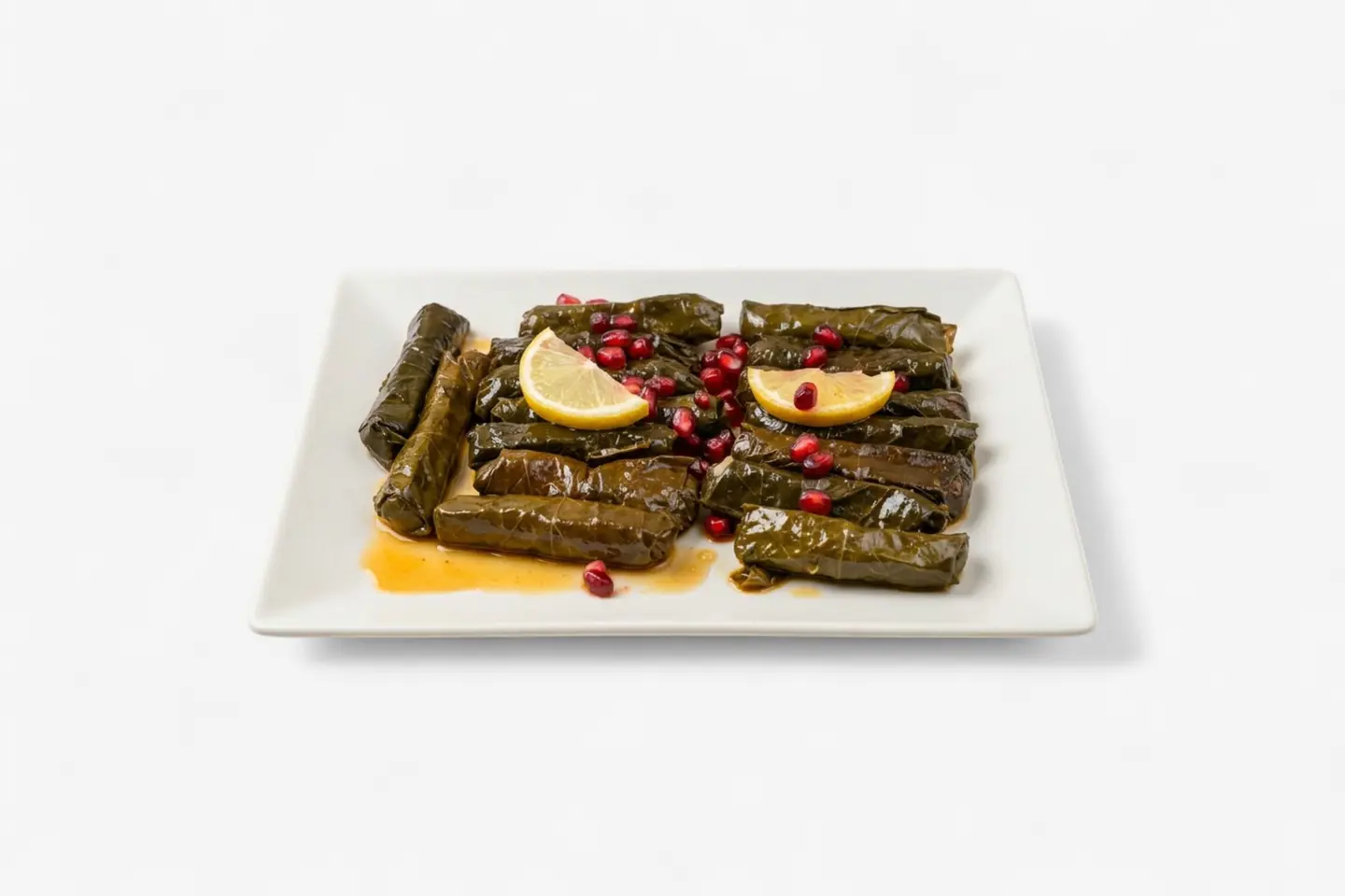 Grape Leaves - Plate Of 10 Pieces