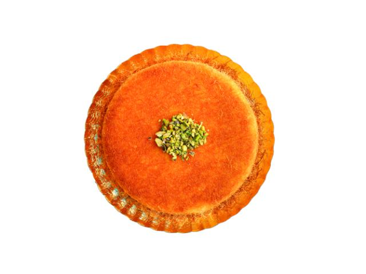 كنافة قشطة - وسط