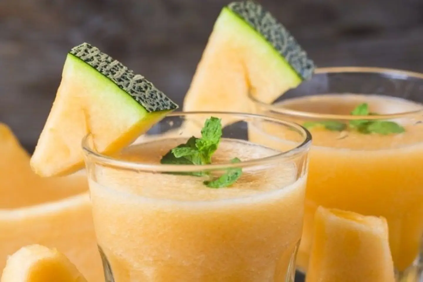 Melon With Milk Juice - Medium