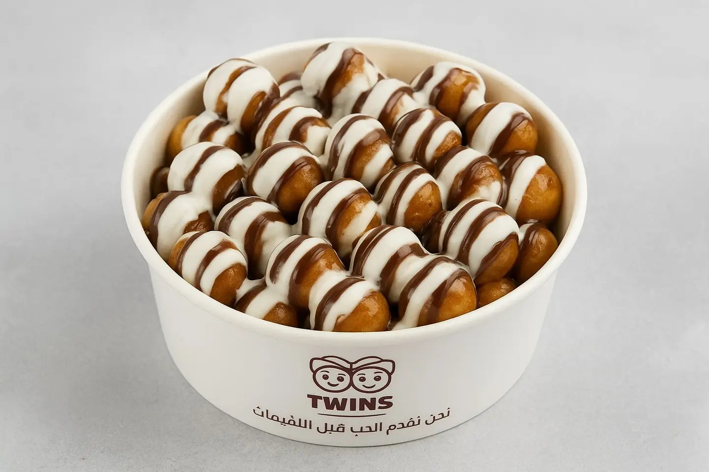 موزون قشطة مع النوتيلا - صغير