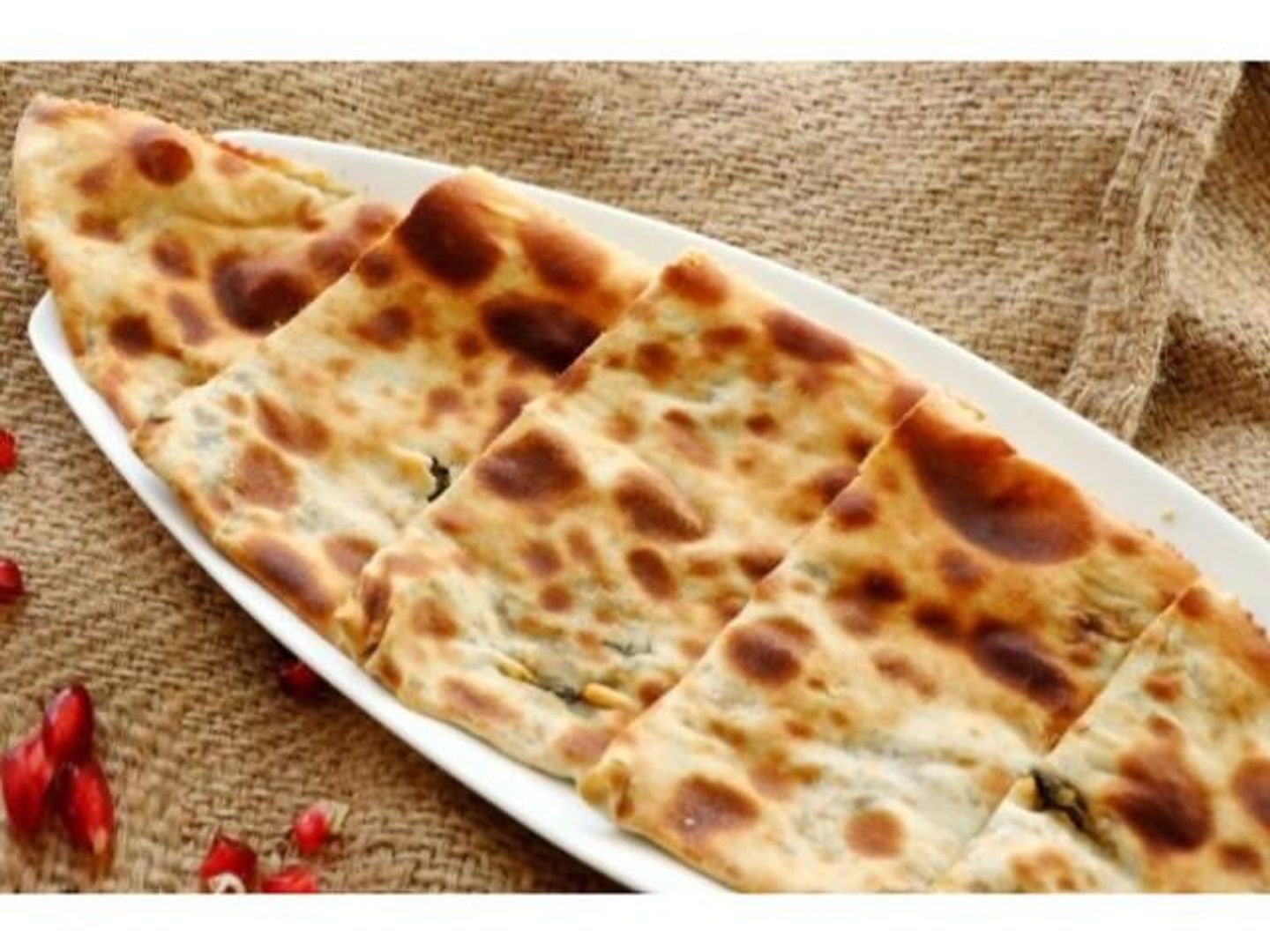 لحم سبانخ - وسط