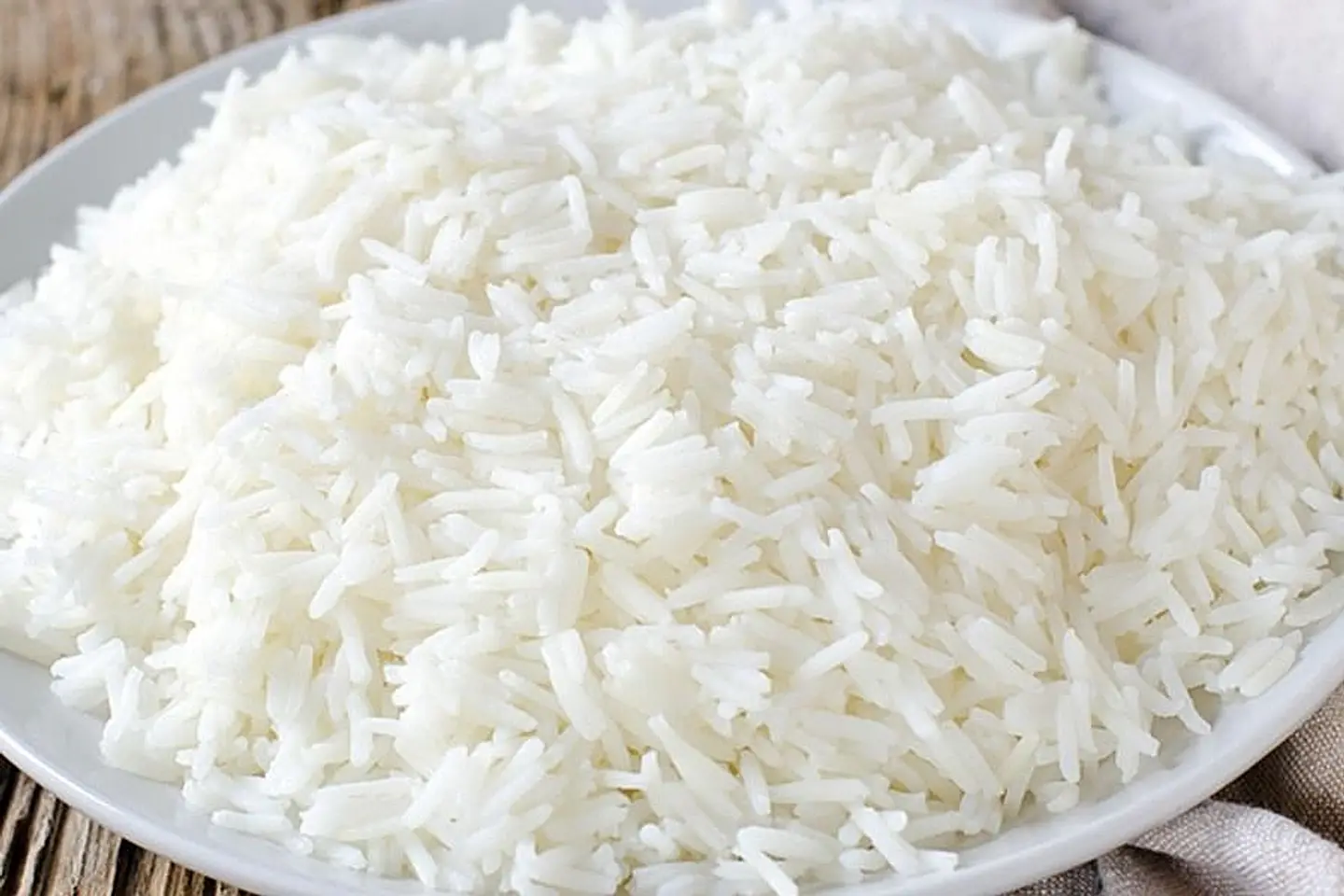 ارز ابيض - وسط
