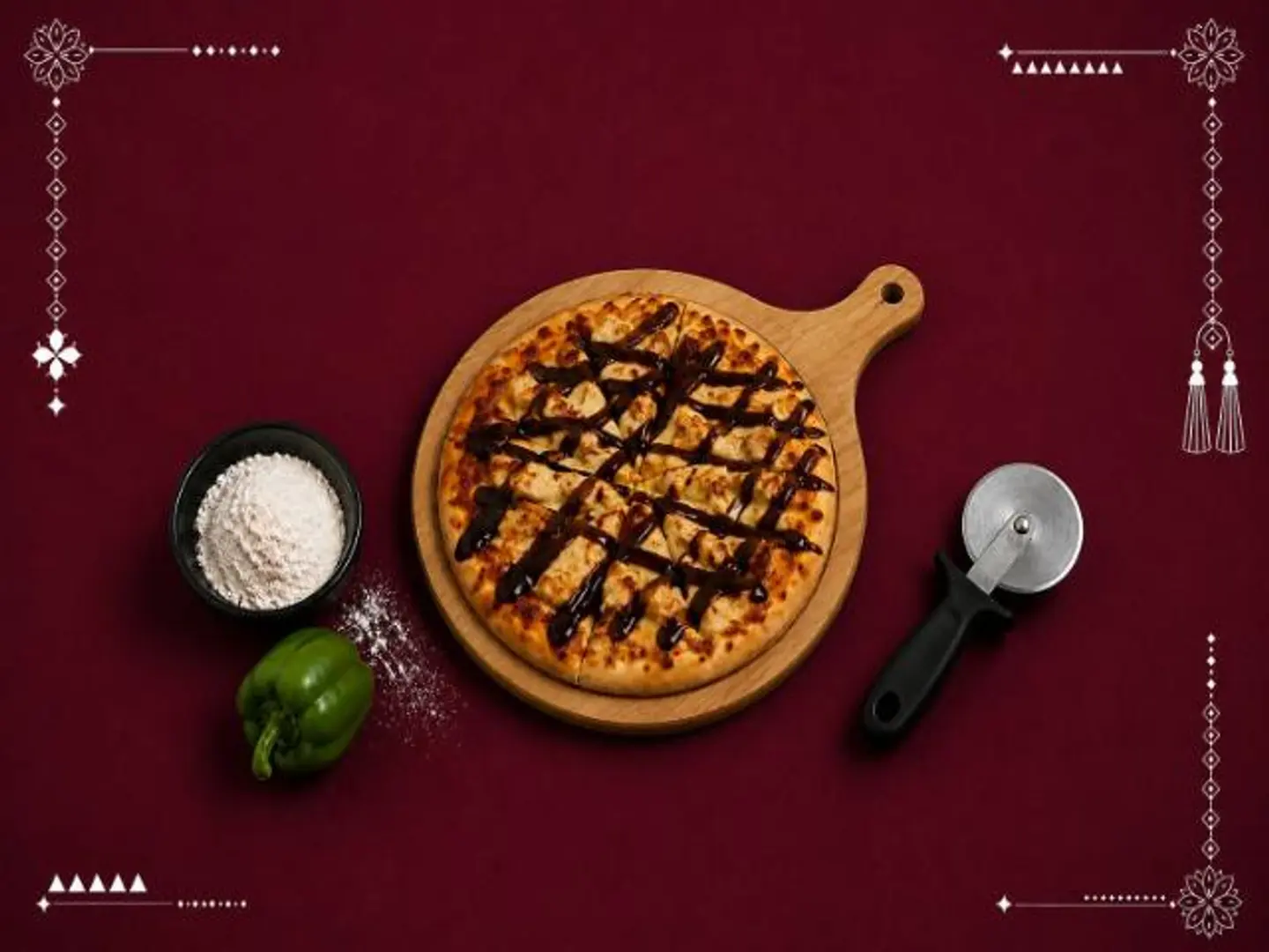Bbq Pizza - Medium