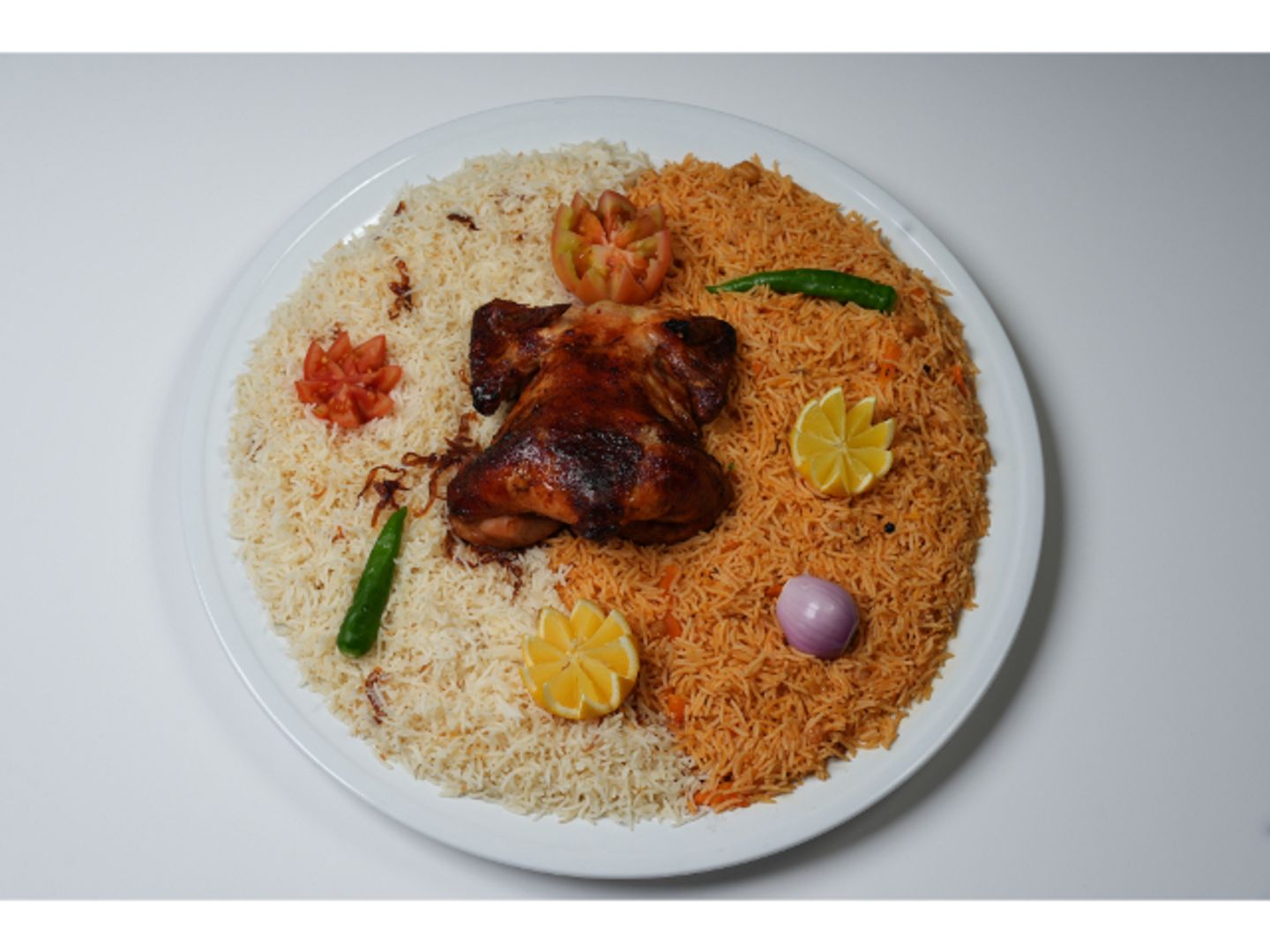 دجاج شوايه - نص حبة دجاج