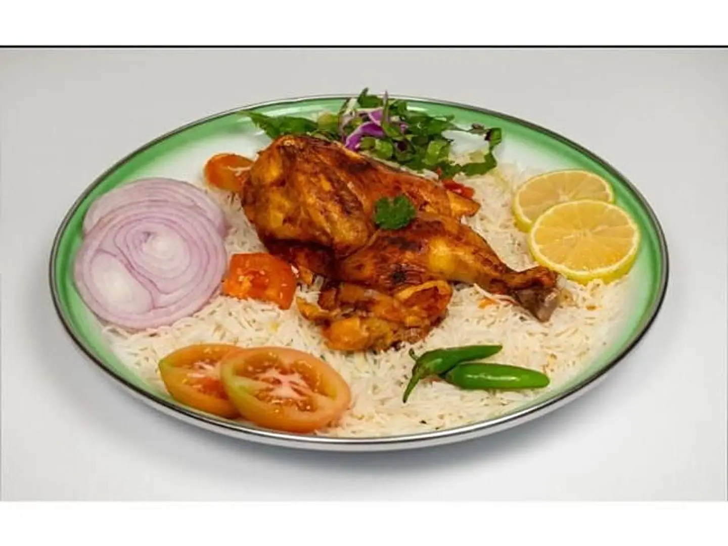 دجاج مندي - نص حبة دجاج مندي