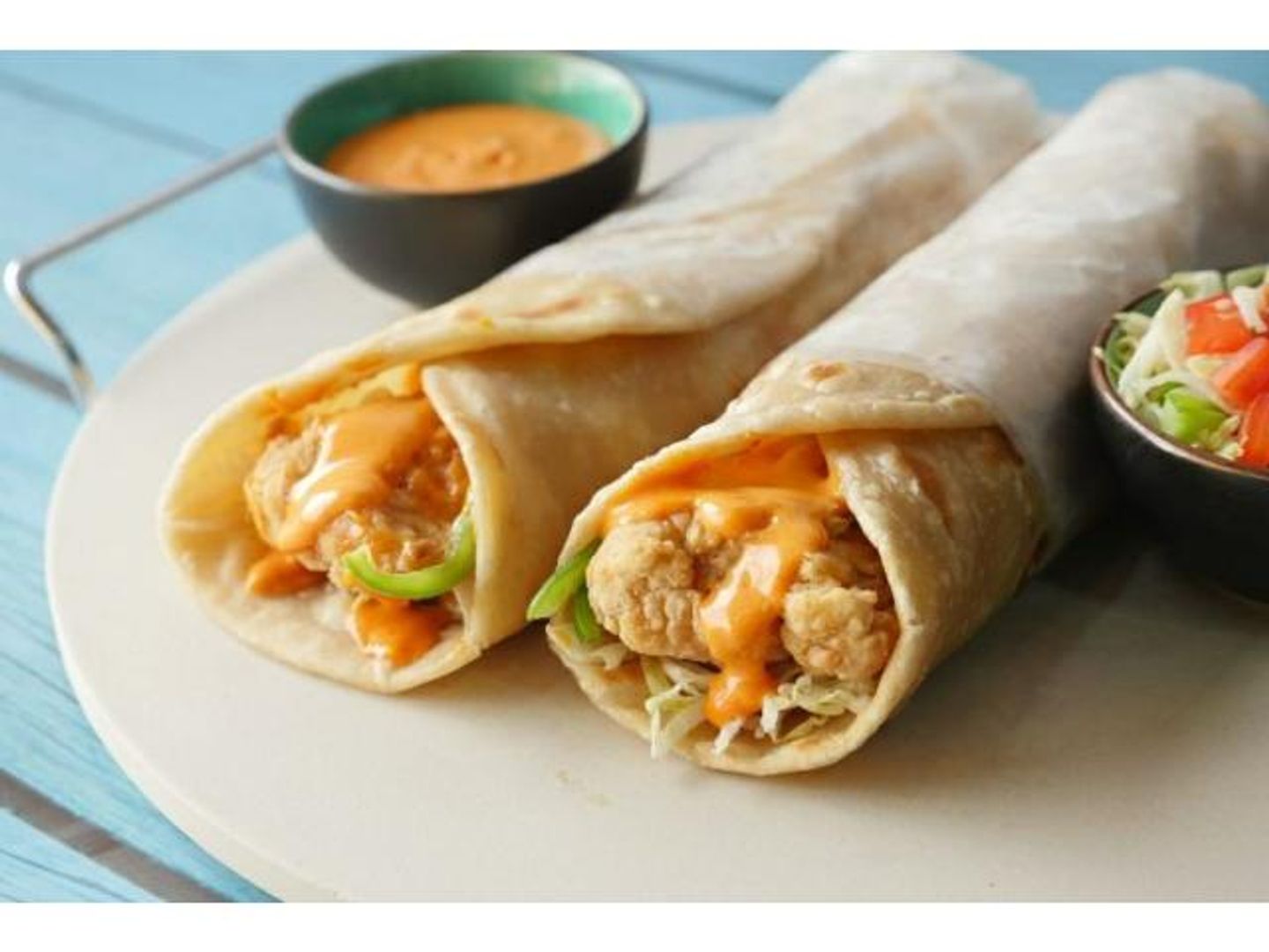 Crispy Chicken - Puri Bread
