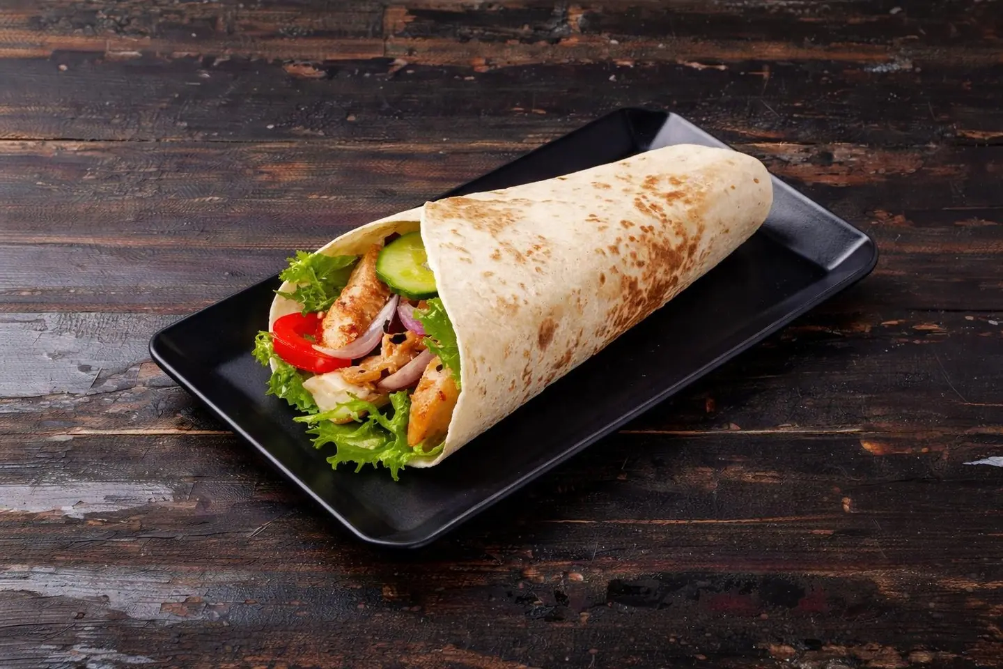 ساندوتش دجاج تورتيلا - عادي