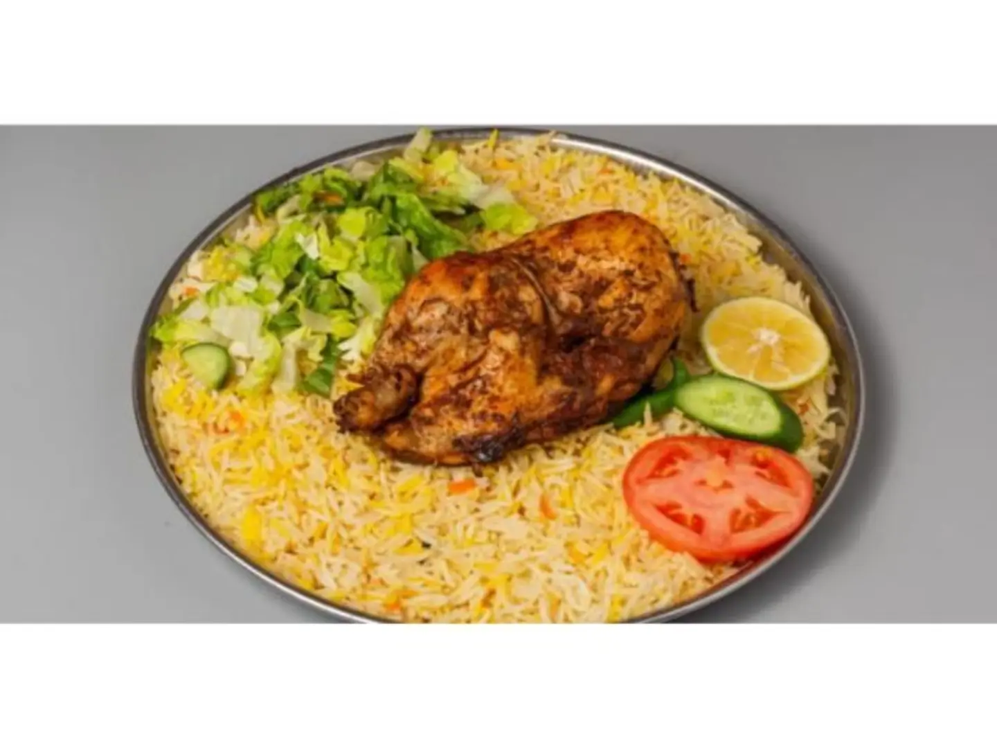 نص دجاج مقلي - سادة