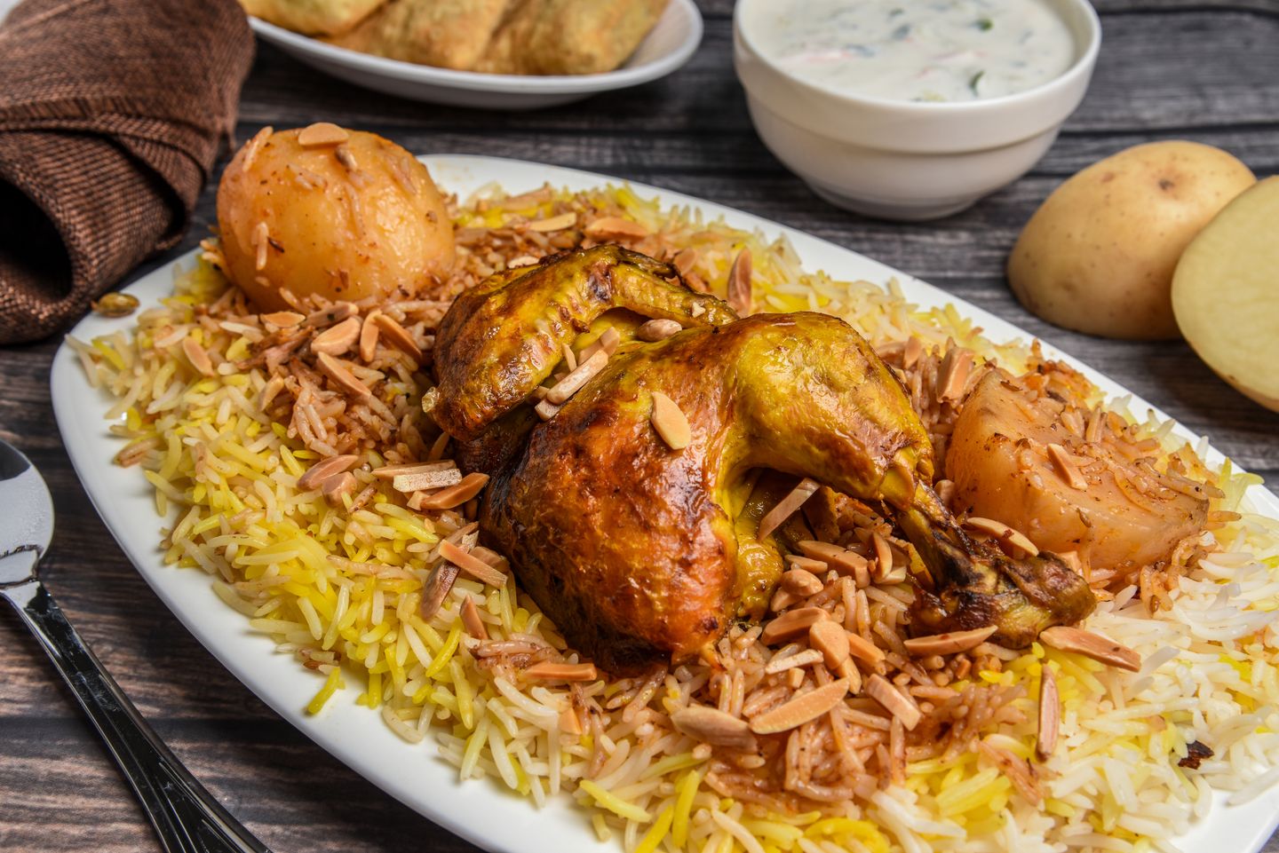 دجاج كابلي - نصف