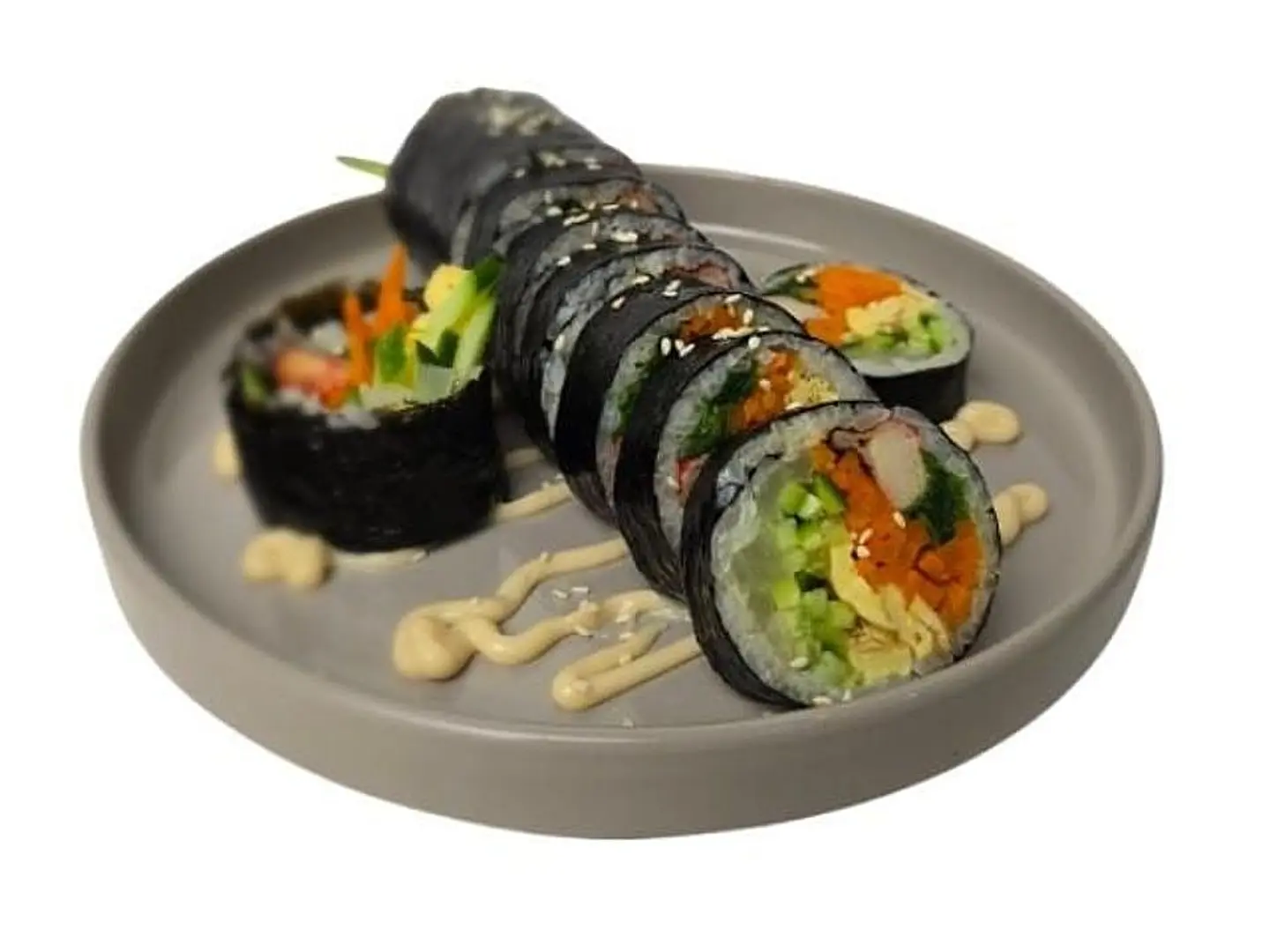 Vegetable Kimbap - Five Pieces