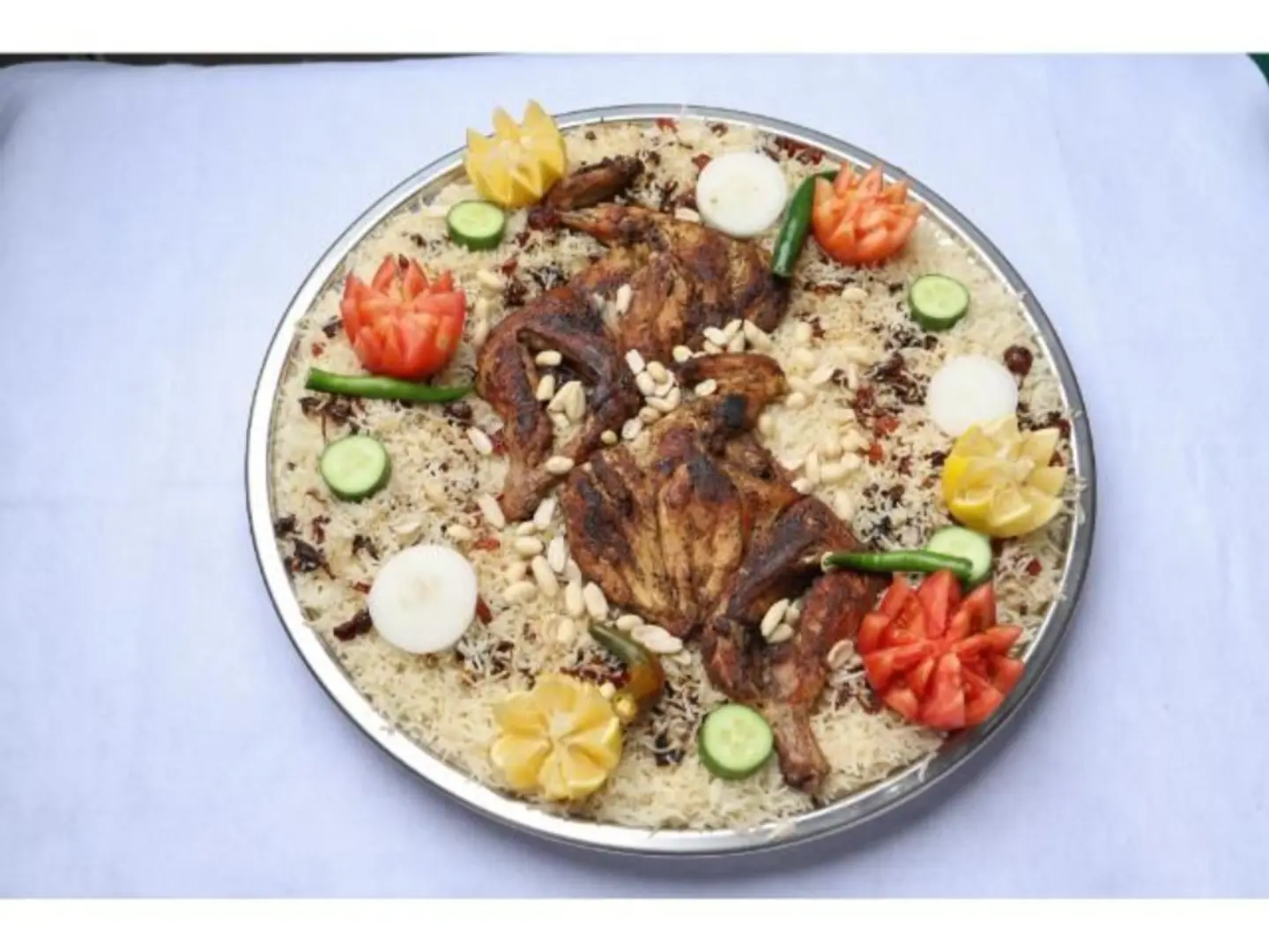 مظبي مع رز بشاور - نصف