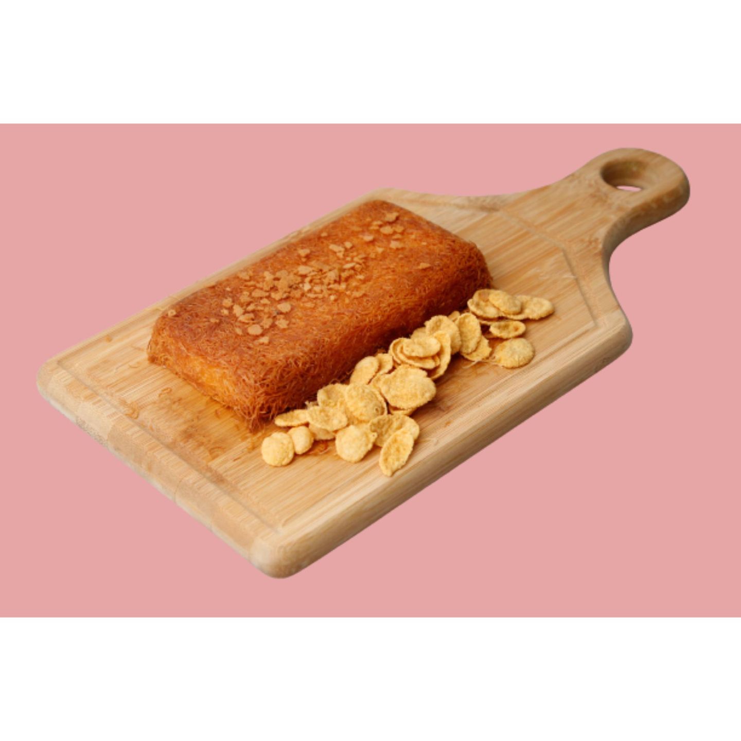 Rectangular Kunafah With Cream And Cheese - Small