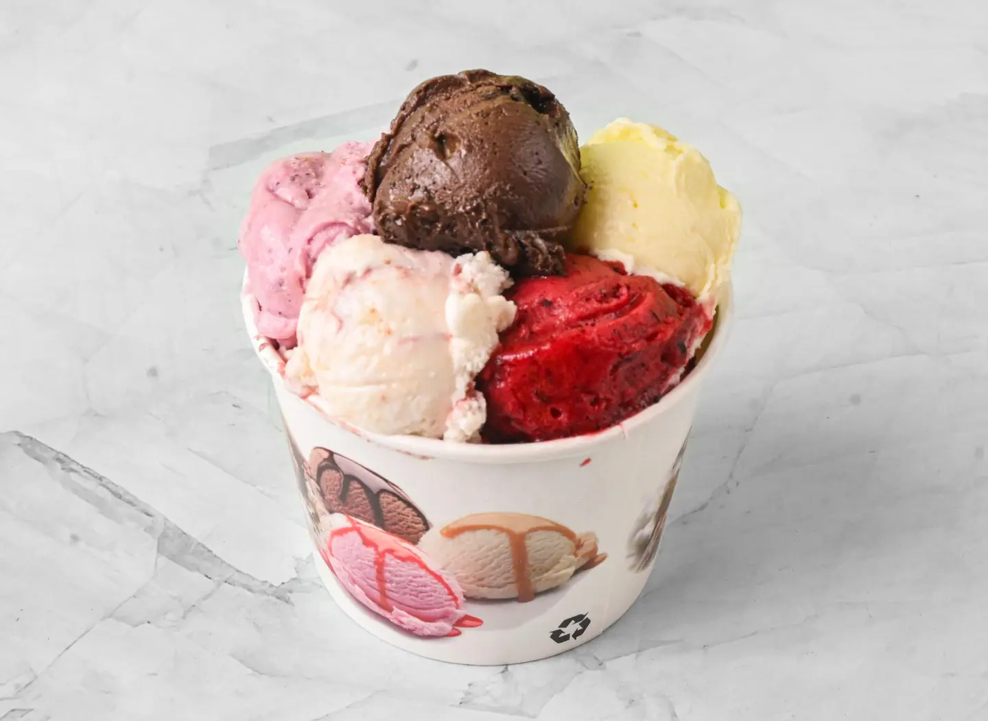 Mixed Arabic Ice Cream - 250 Grams