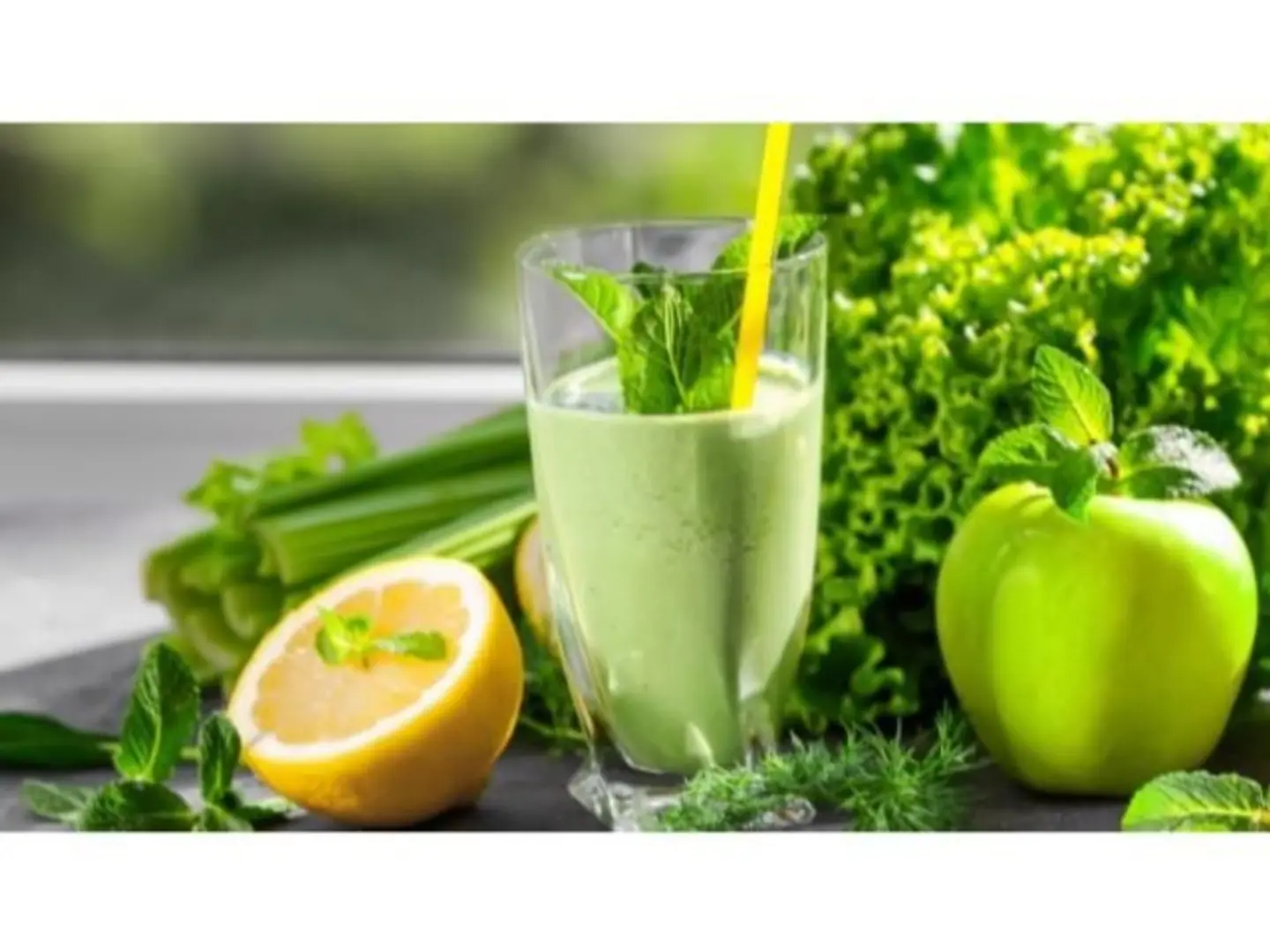 Green Apple And Lemon Juice - Medium