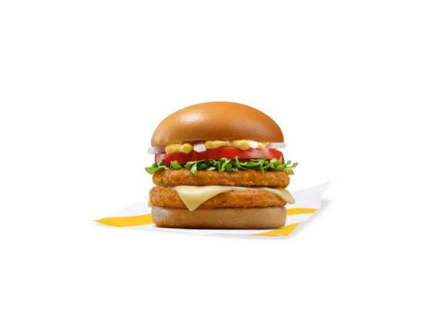 Double Fried Chicken Burger - Sandwich