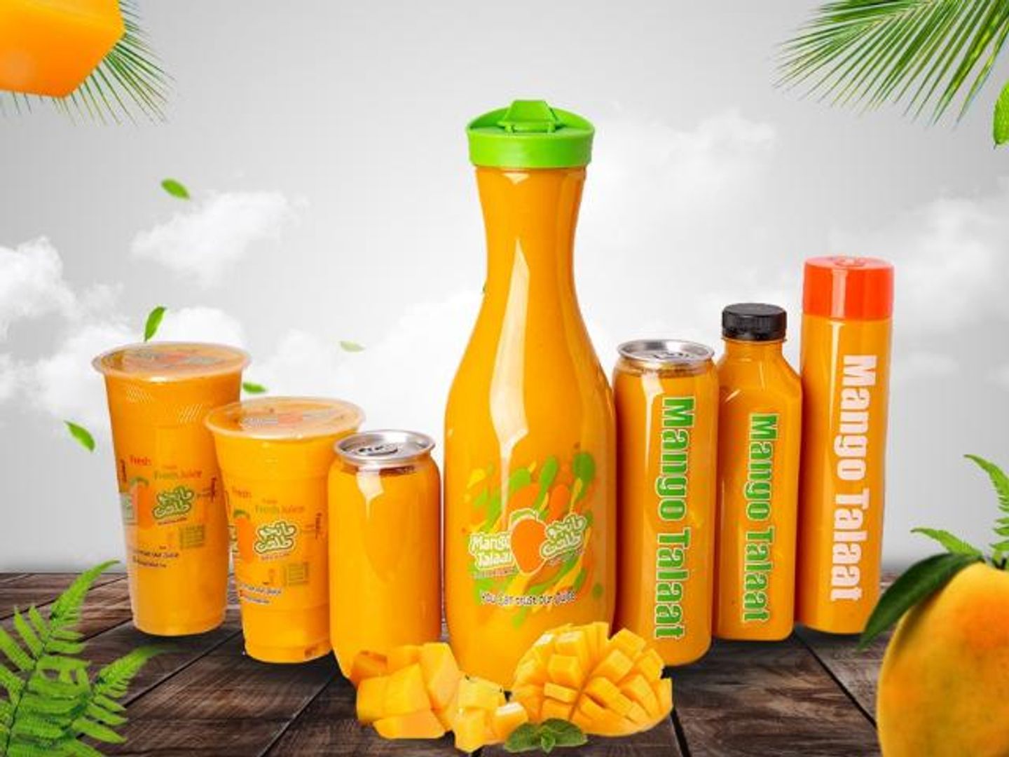 Mango Colada Cocktail - Medium