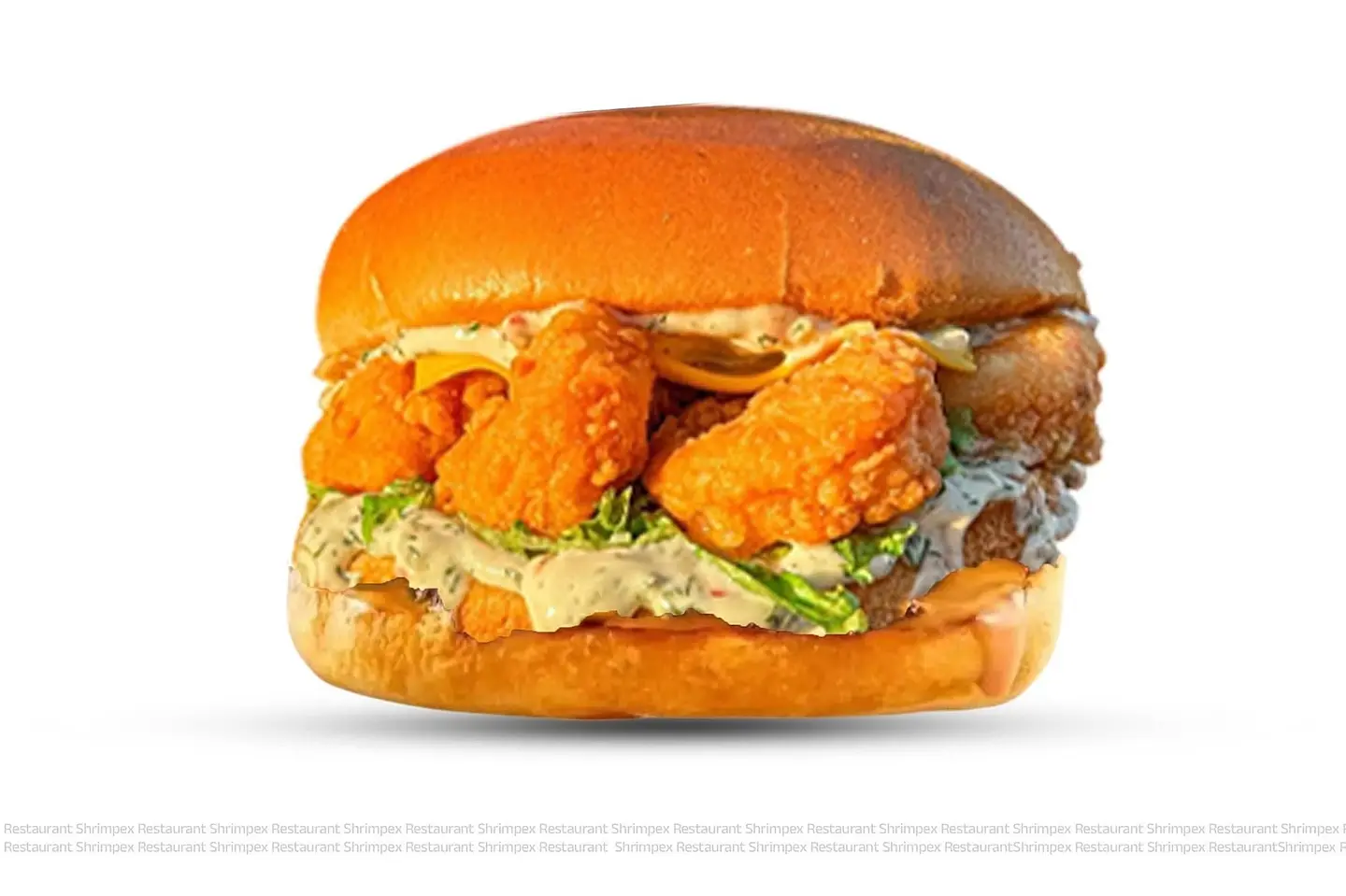 Fried Shrimp Burger - Meal