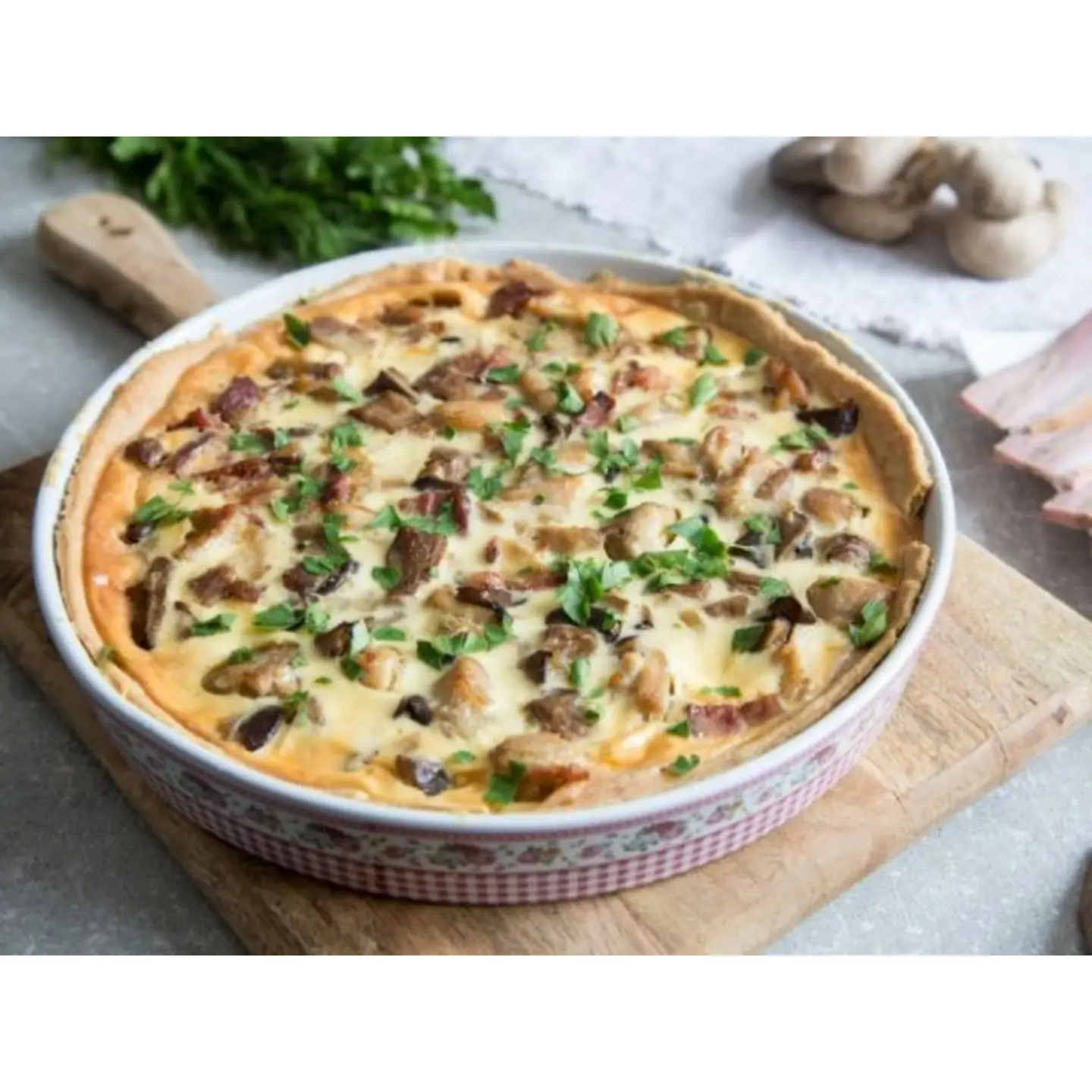 Vegetable Pie With Mushrooms - Small