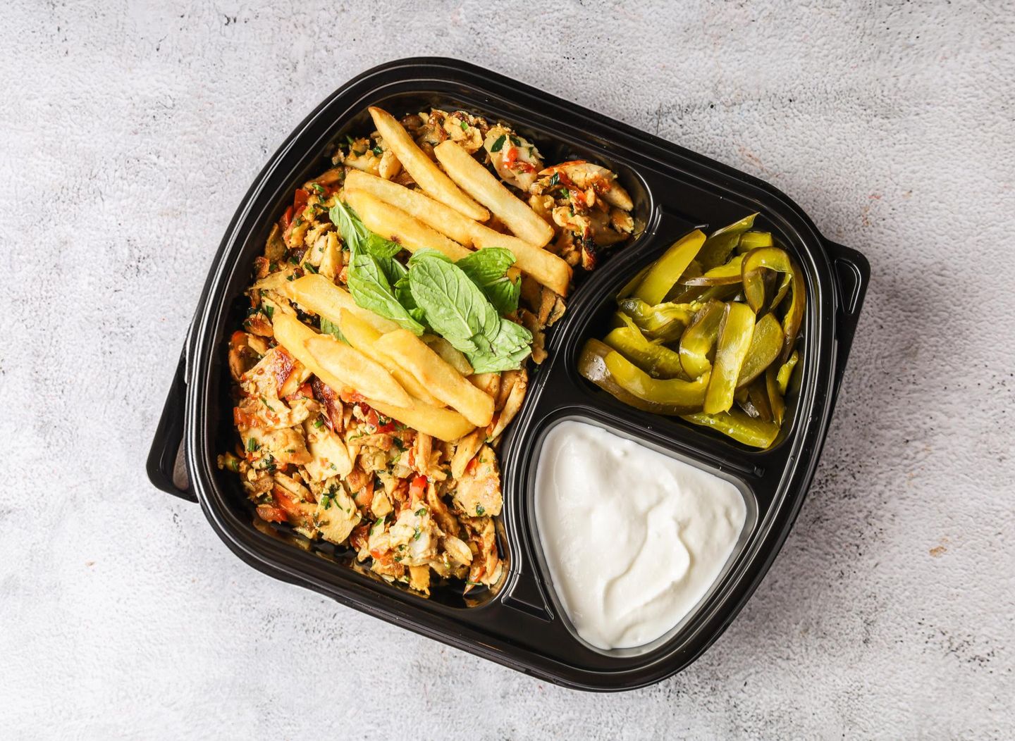 Chicken Shawarma Plate  - Medium