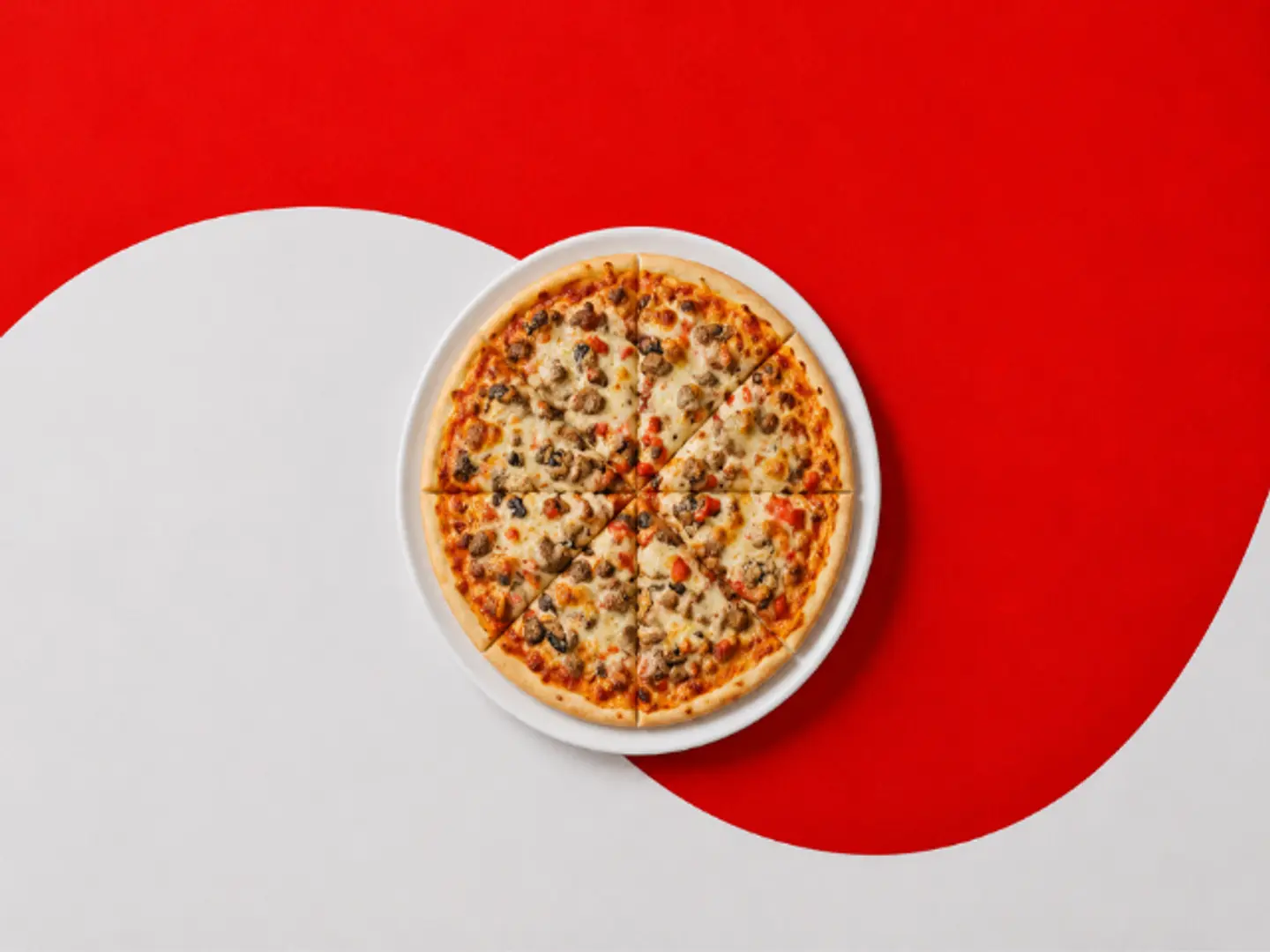 Mixed Meat Pizza - Medium