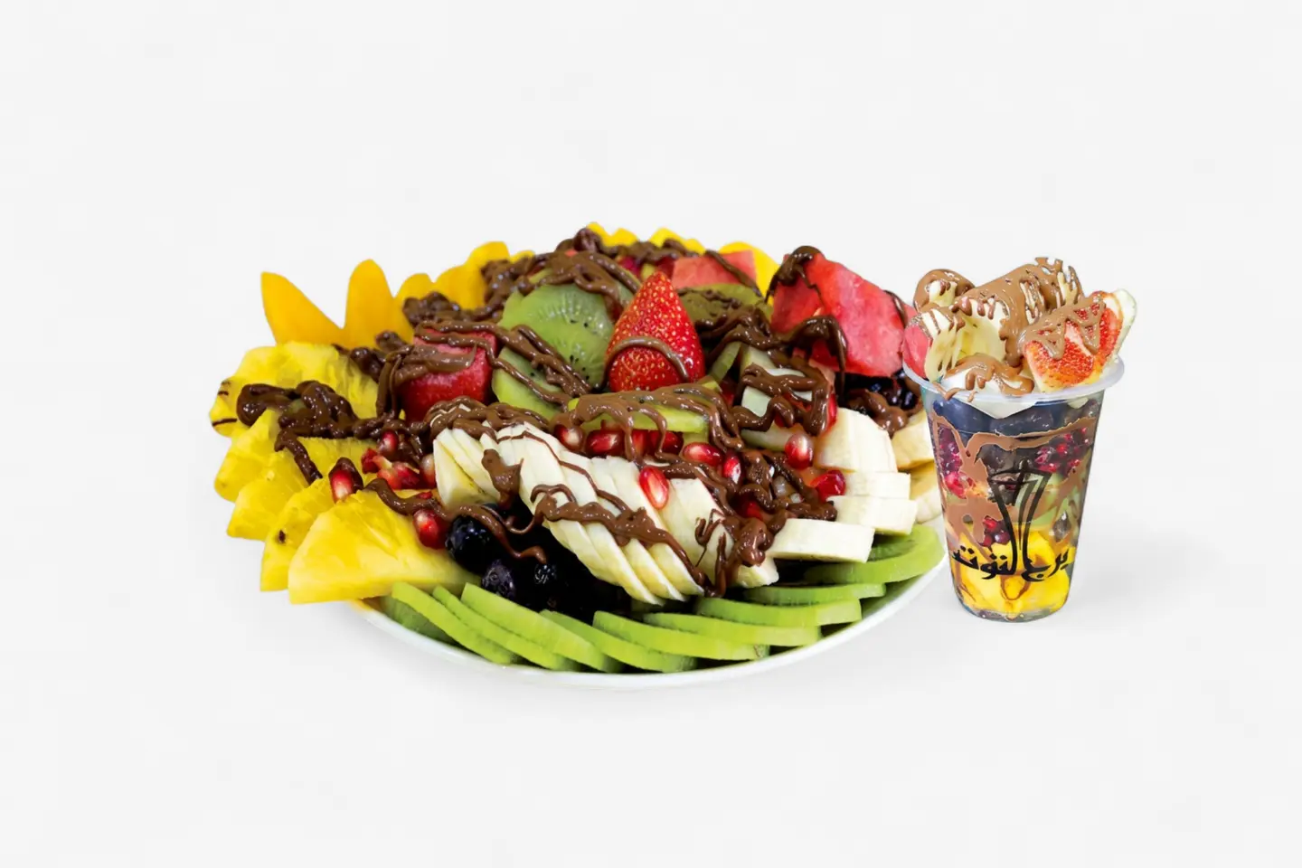 Fruit Salad Toppings - Small Plate