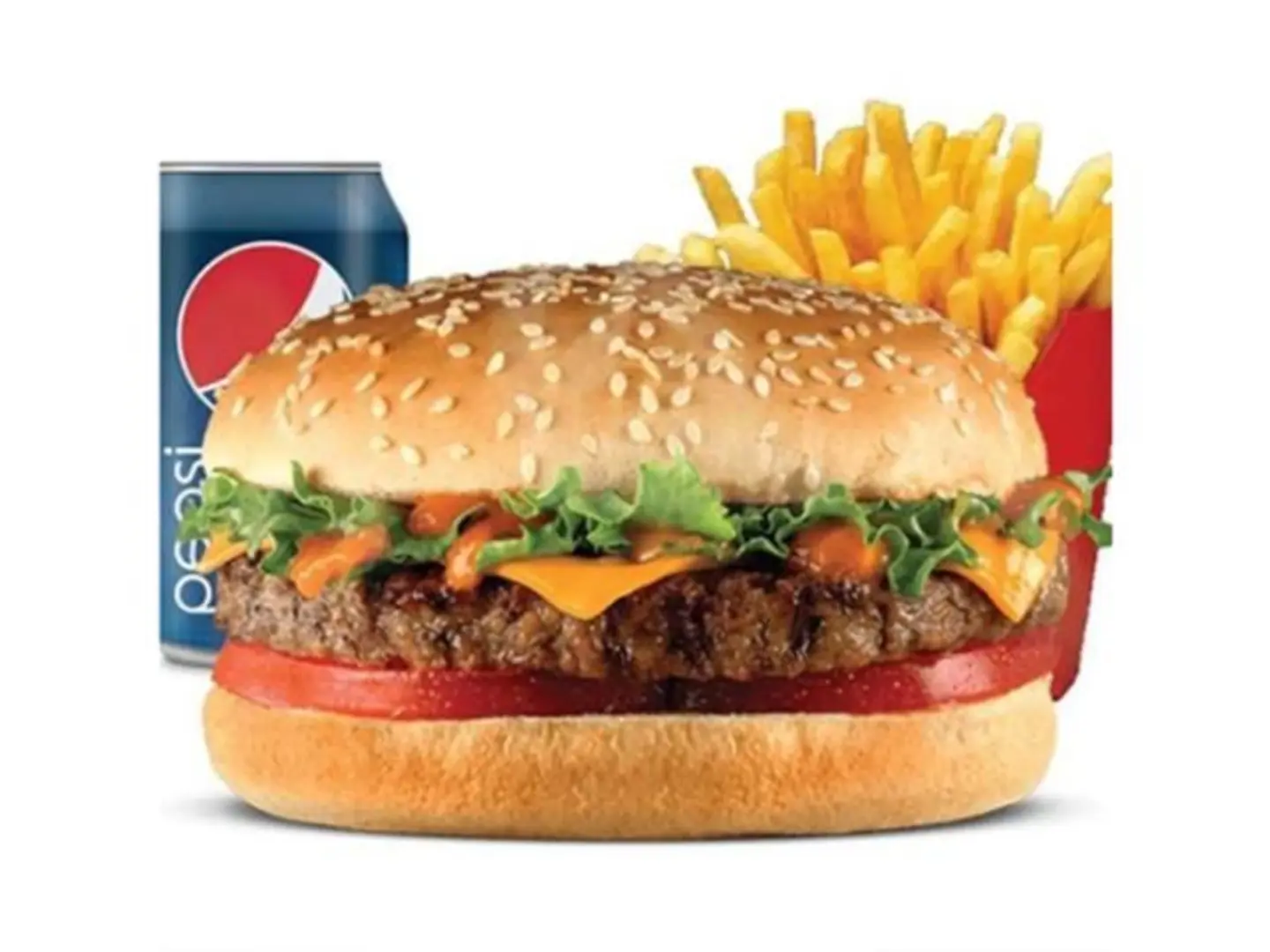Beef Burger Meal - Regular