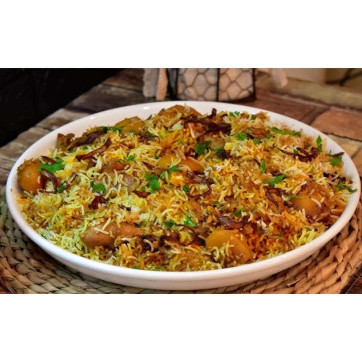 دجاج زربيان - مع الأرز