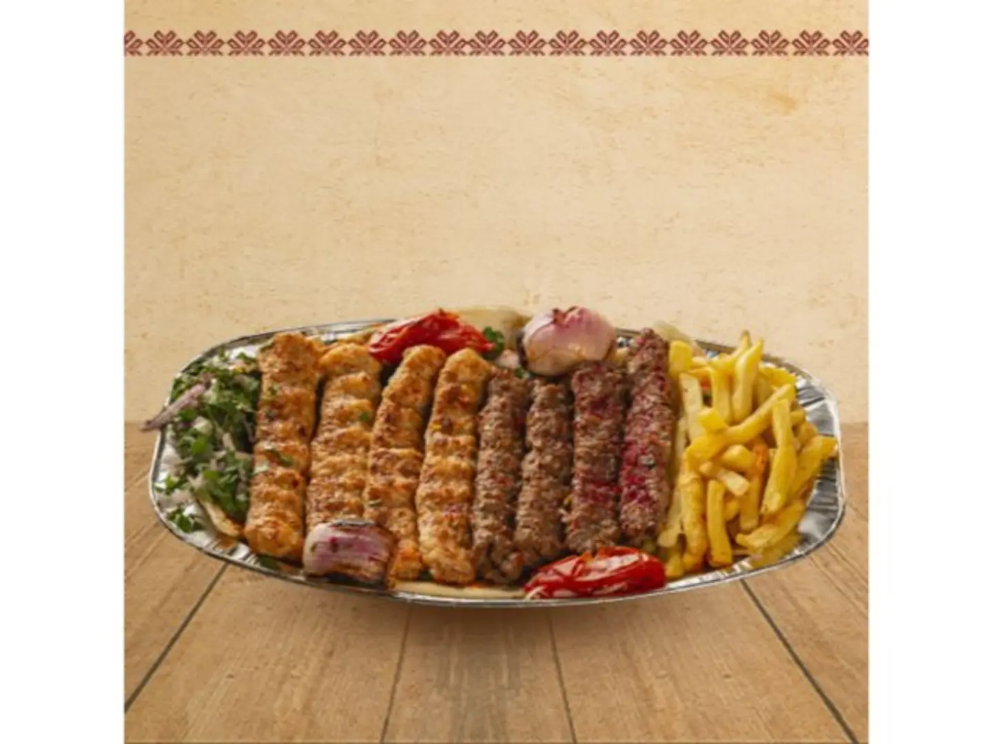 Mixed Grilled Kabab - For One Person