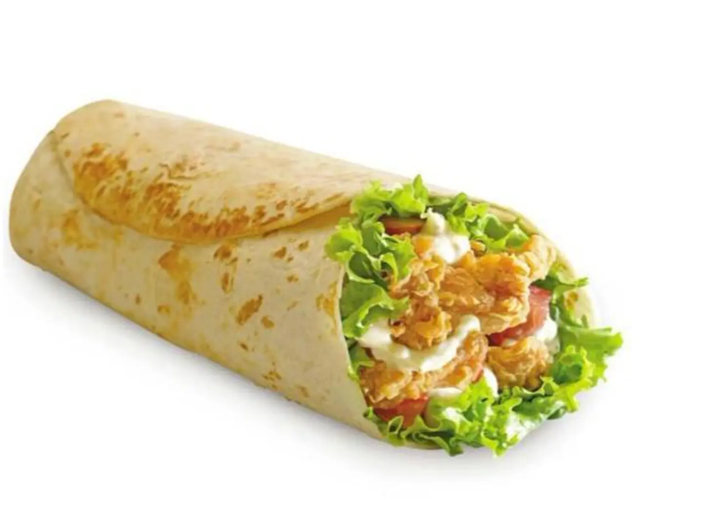 ساندويتش تورتيلا دجاج - بدون وجبة - - ساندويتش تورتيلا دجاج - بدون وجبة