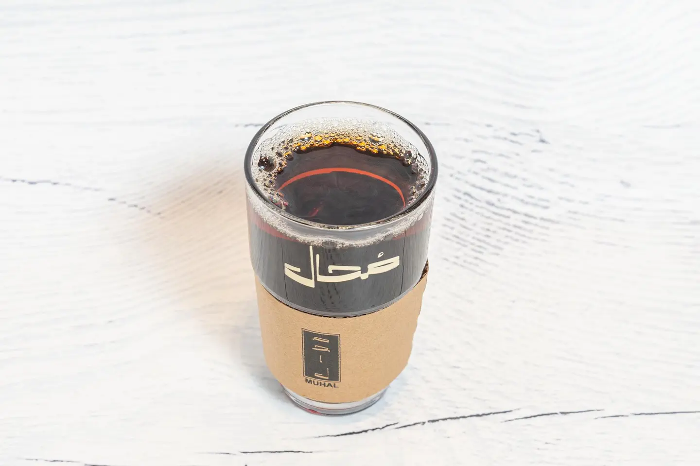 شاي محال - كوب زجاج كبير