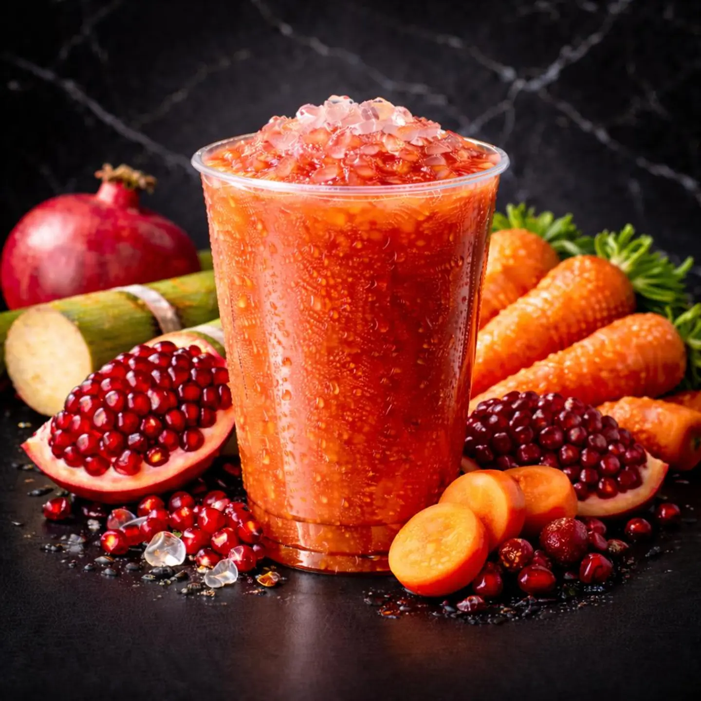 Carrot Pomegranate - Medium