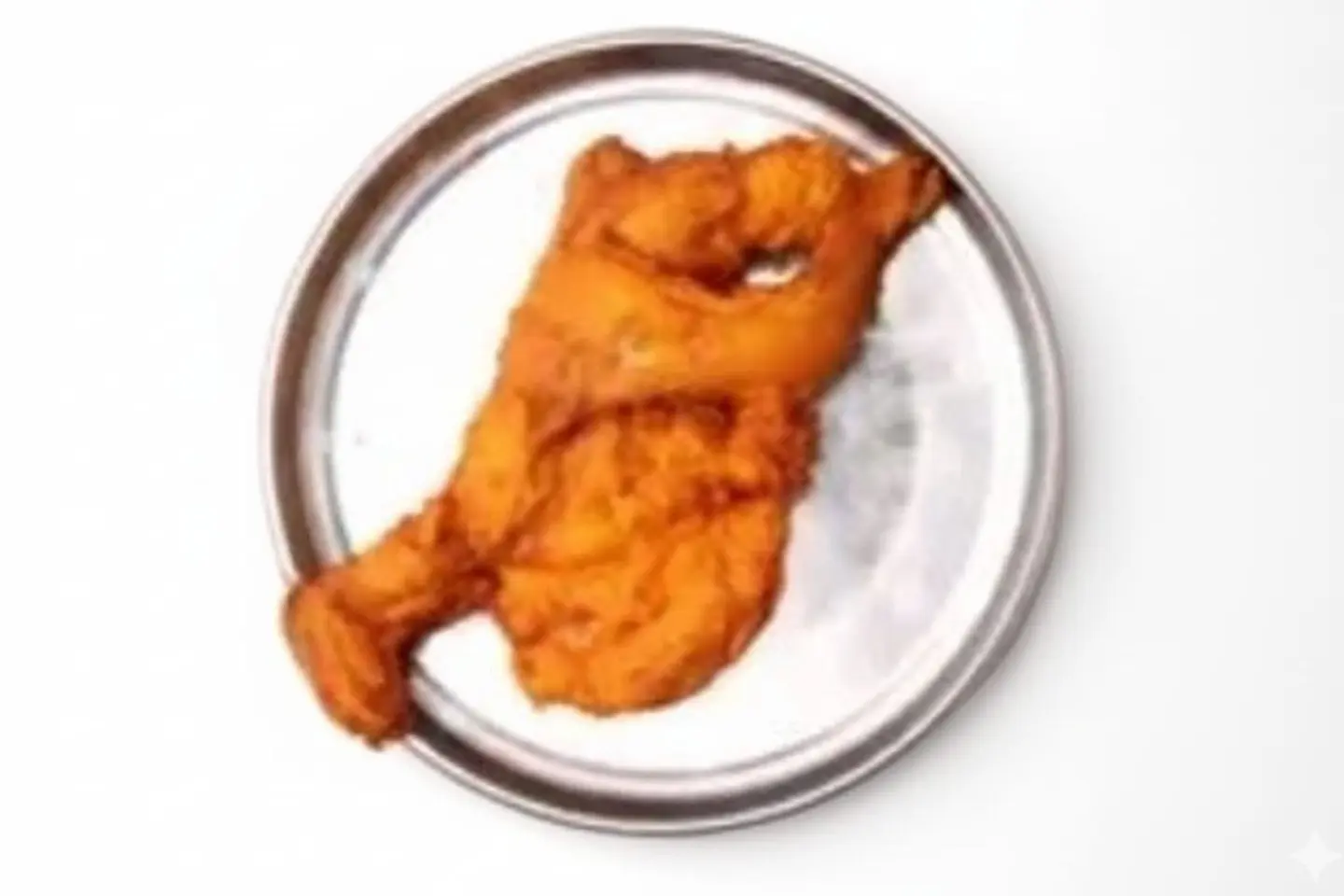 Fried Chicken Without Rice - Half Of His Love