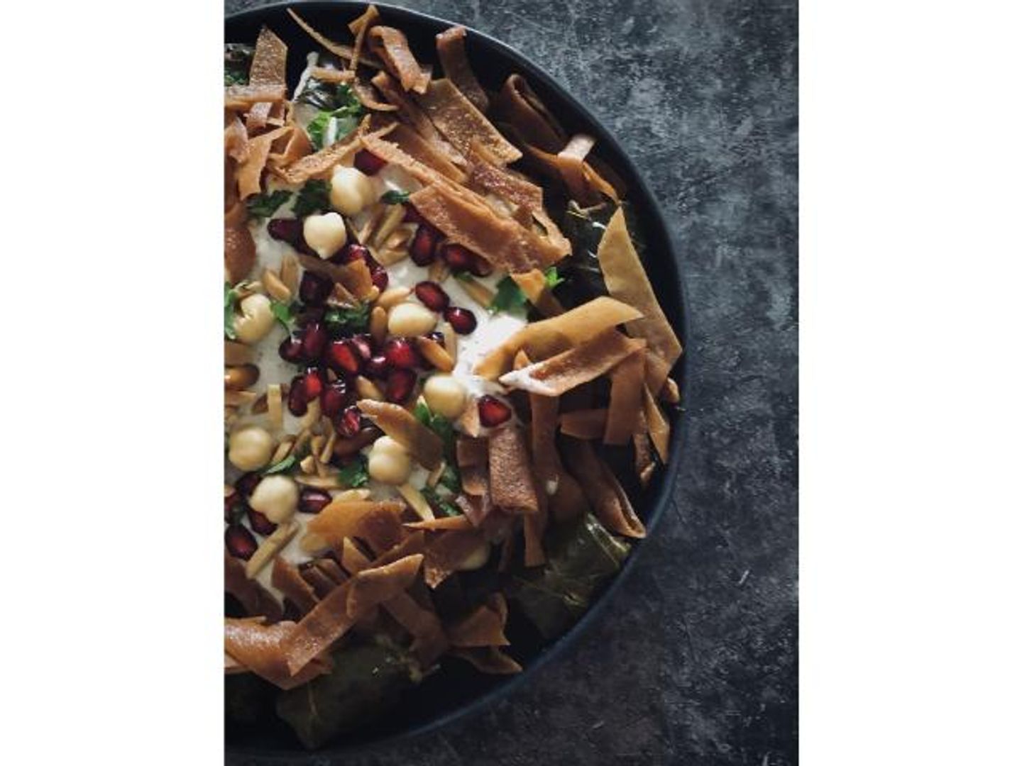 Grape Leaves Fatteh - Classic